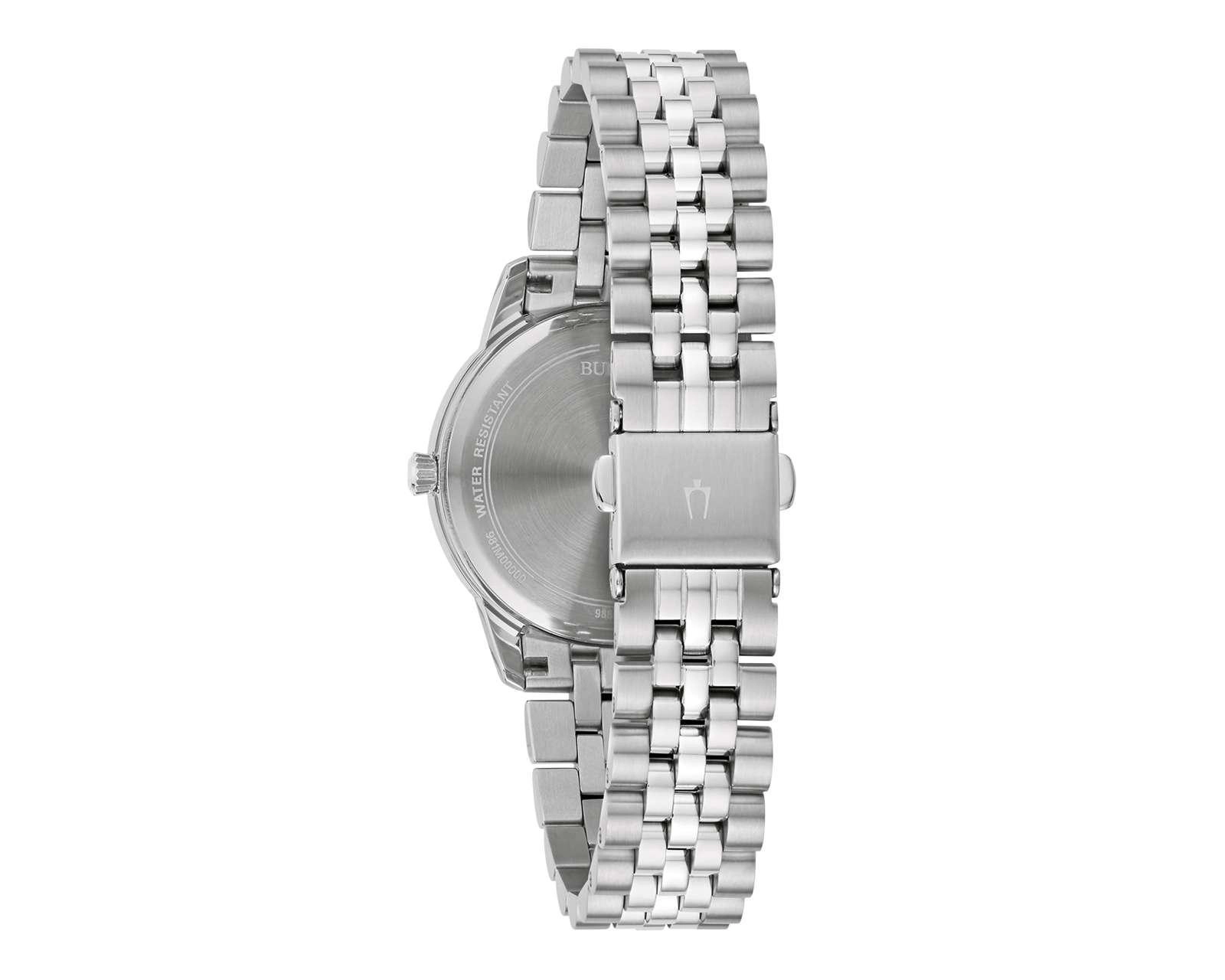 Foto 4 pulgar | Reloj Bulova 96M155 Plata