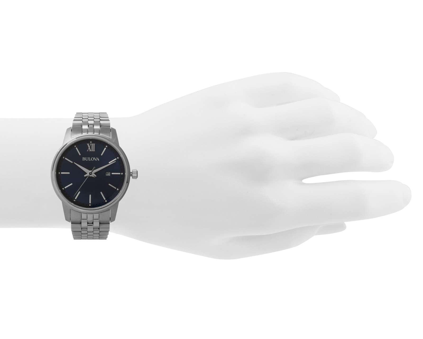 Foto 5 pulgar | Reloj Bulova 96M155 Plata
