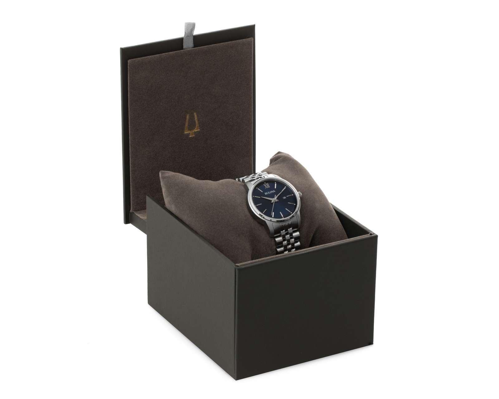 Foto 6 pulgar | Reloj Bulova 96M155 Plata