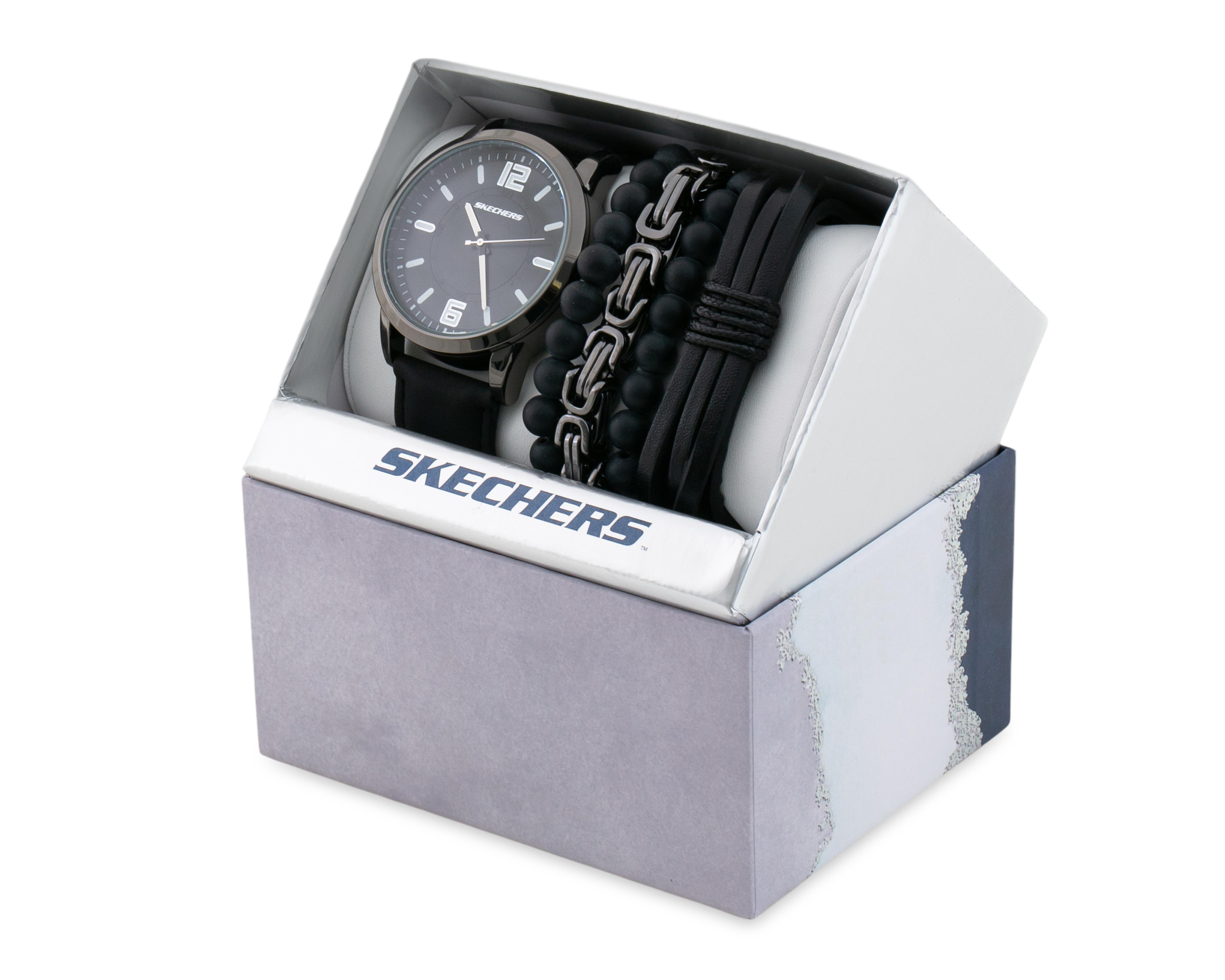 Foto 7 pulgar | Reloj para Hombre Skechers SR9043 Negro