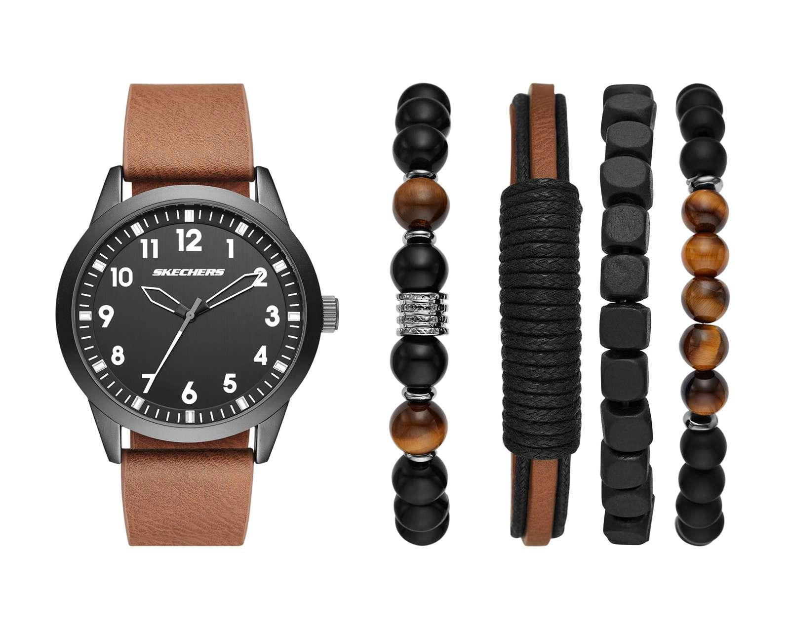 Foto 1 | Reloj Skechers SR9065 Café