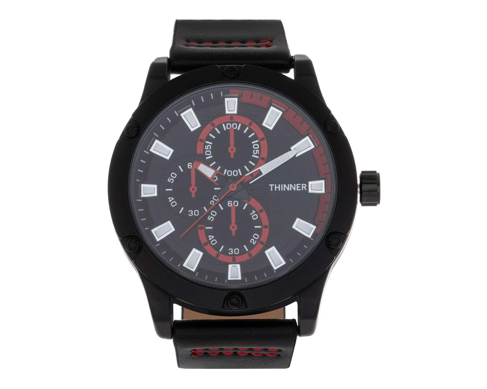 Reloj Thinner LB-M1141 Negro