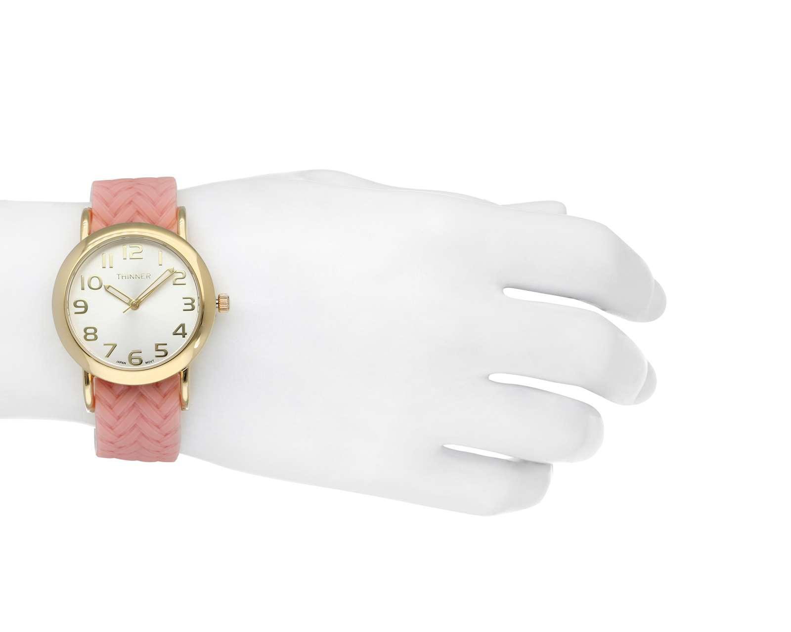 Foto 8 pulgar | Reloj Thinner 2343 Set Rosa