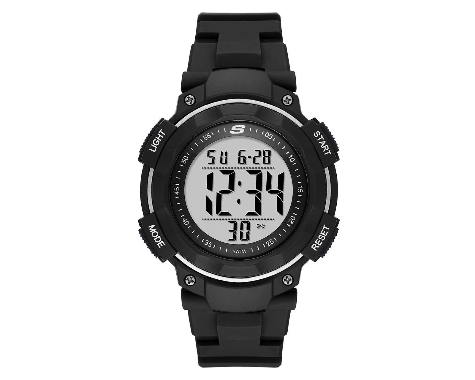 Reloj discount skechers negro