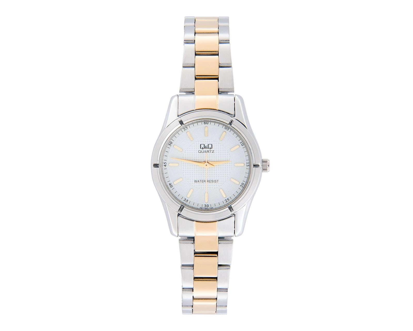 Reloj Q&Q Q877J401Y Plateado/Dorado