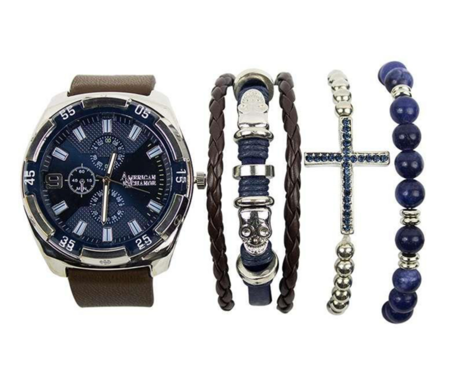 Foto 1 | Reloj American Exchange 8031S-42-J16 con 5 Accesorios