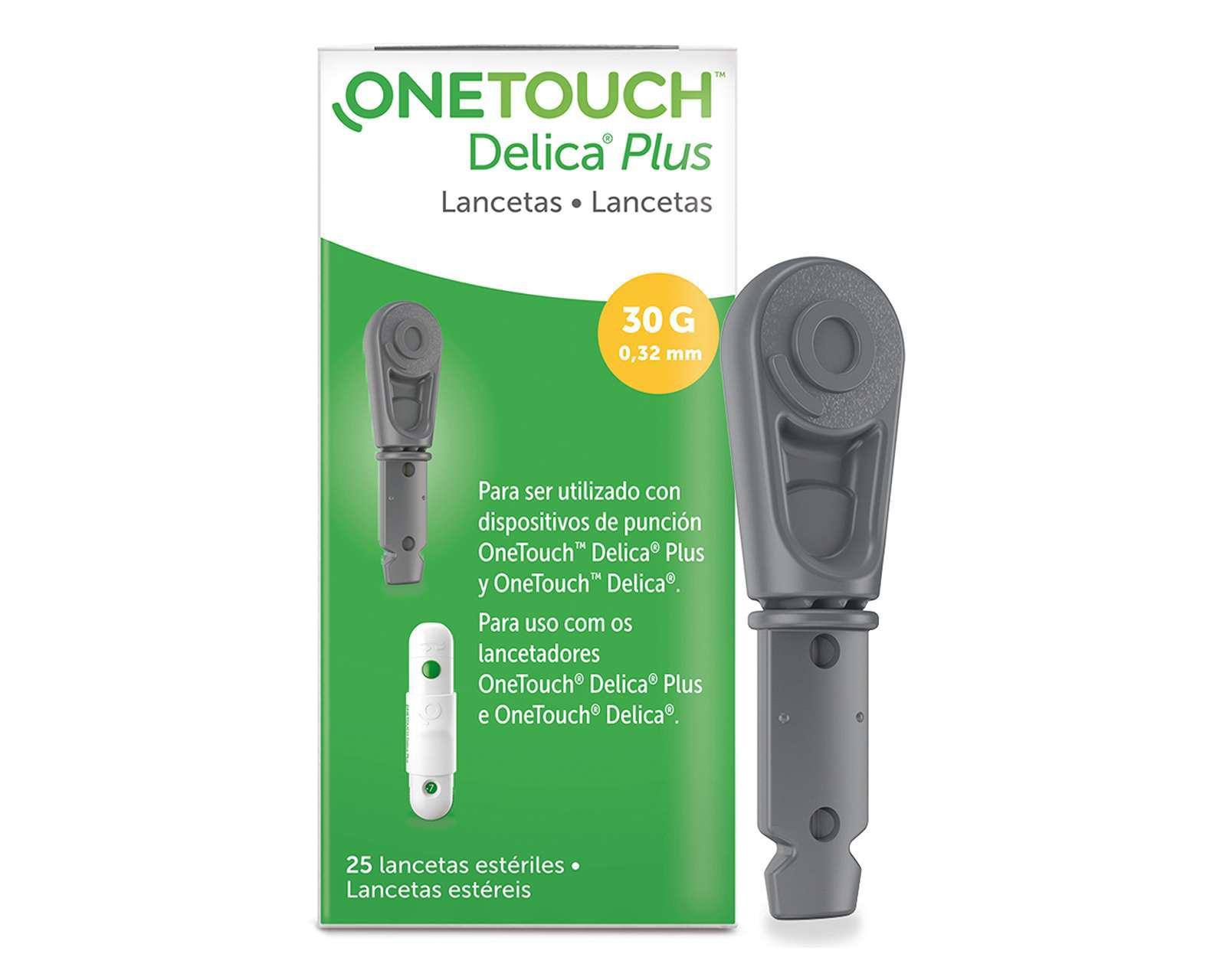 Lanceta Estéril Desechable One Touch 25 piezas