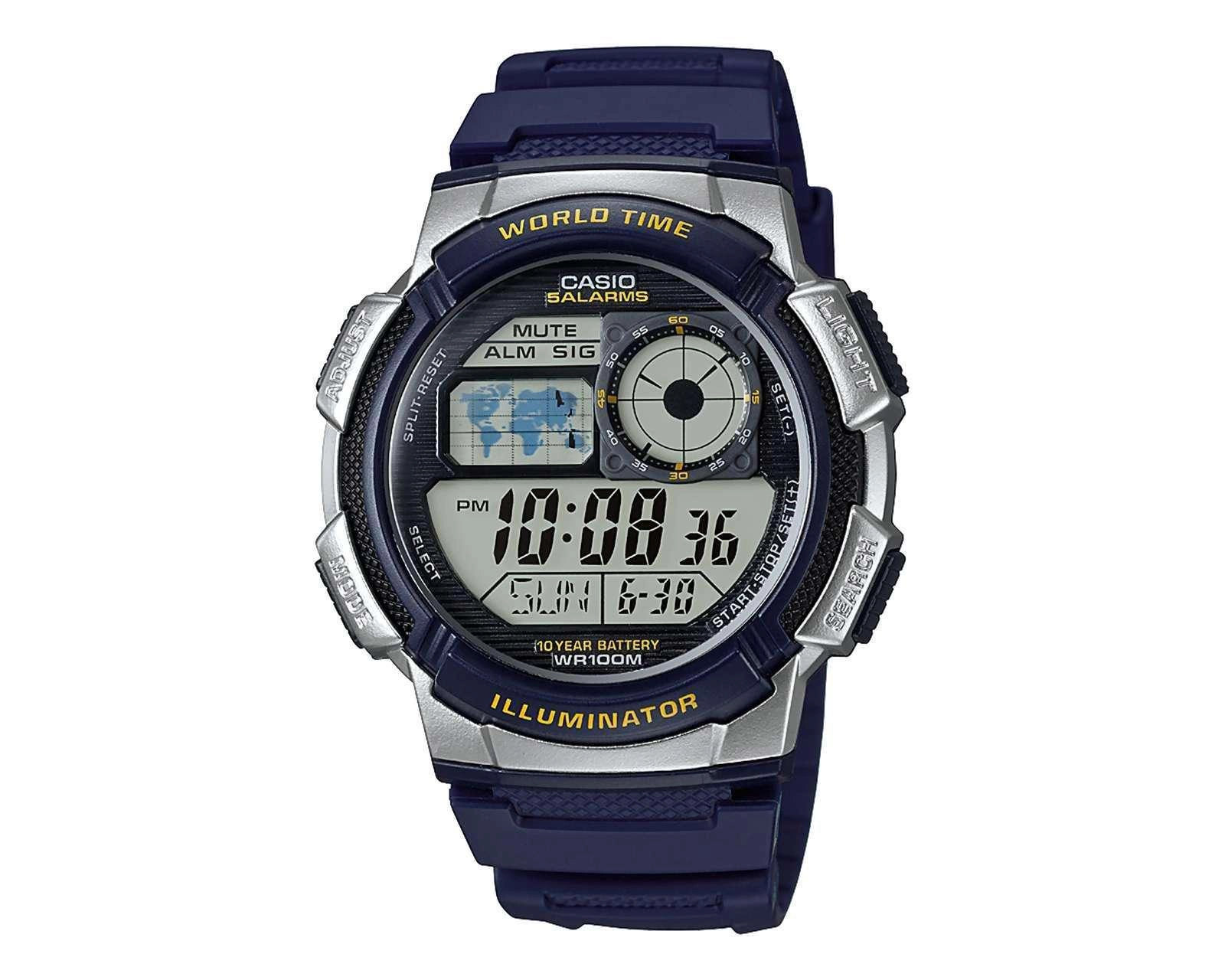 Reloj Casio AE-1000W-2AVCF Azul $559