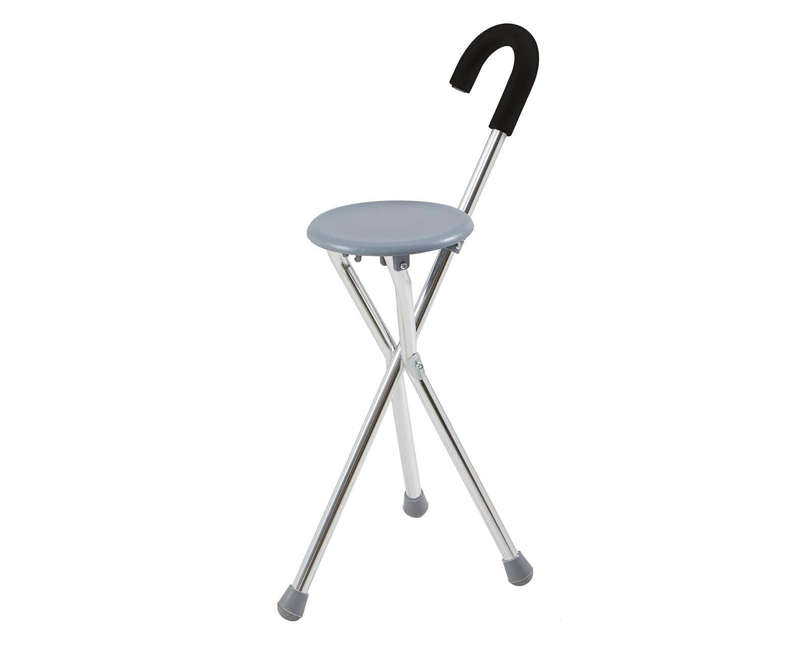Foto 2 pulgar | Bastón de Aluminio Fisiocare con Asiento