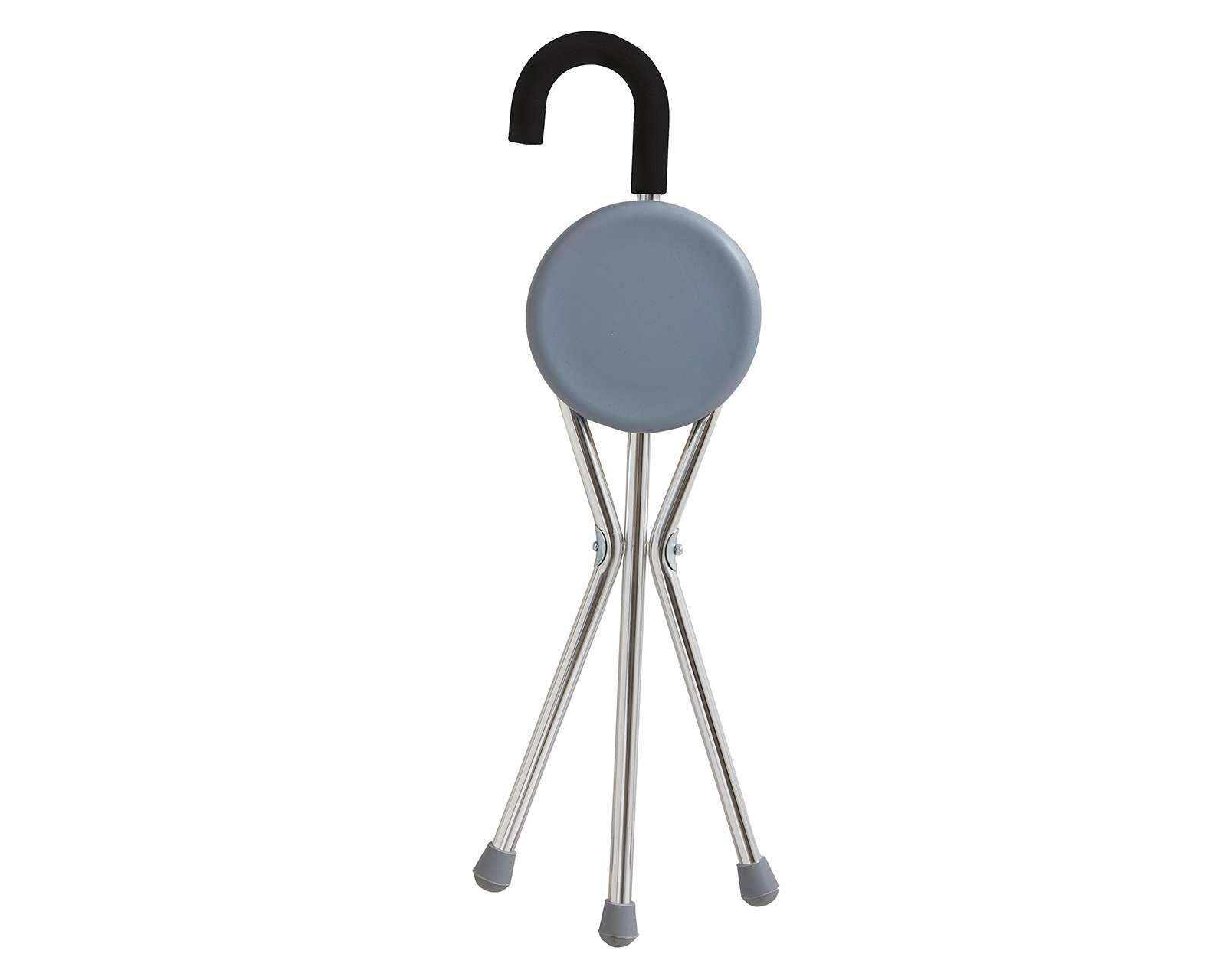 Foto 4 pulgar | Bastón de Aluminio Fisiocare con Asiento