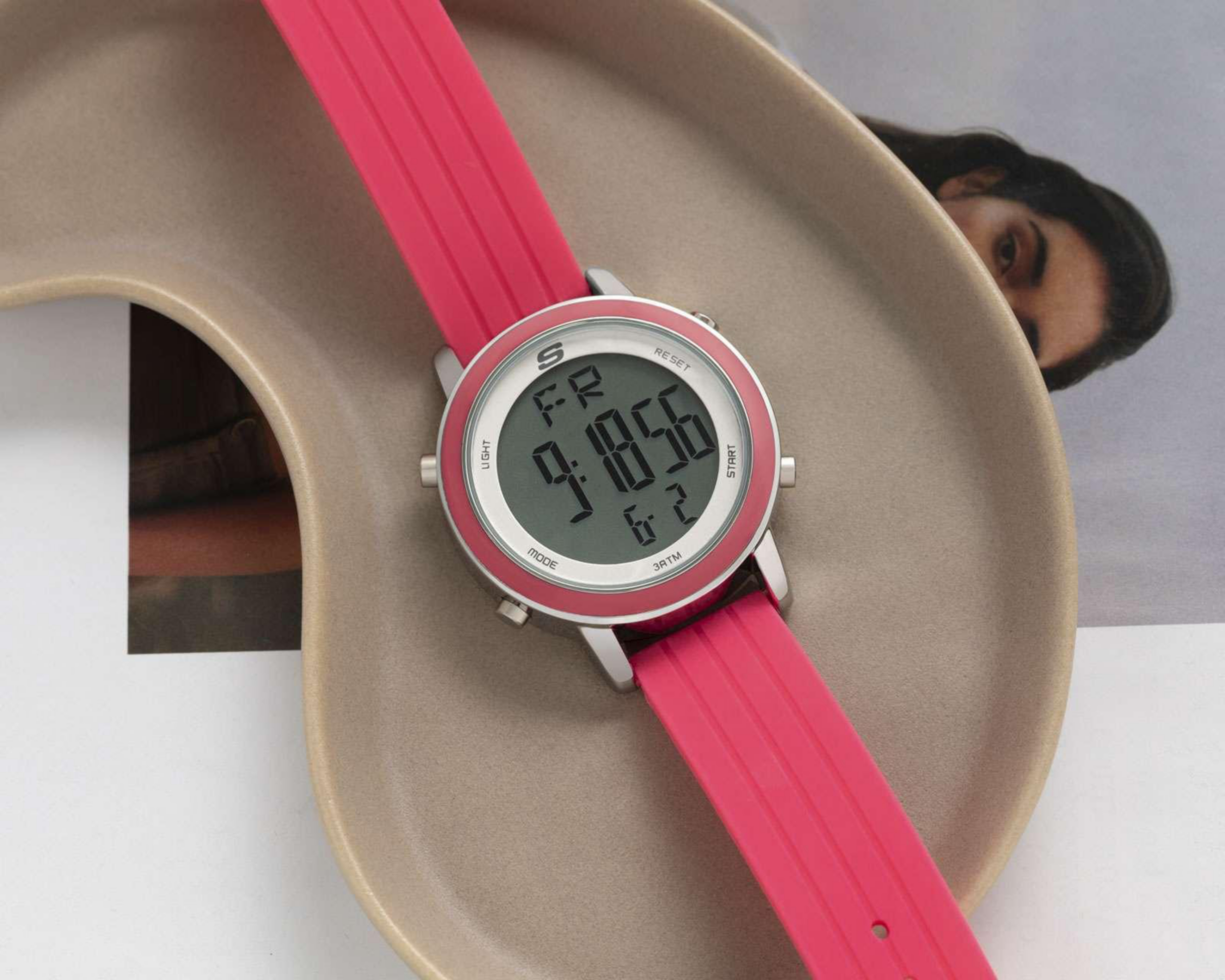 Foto 7 pulgar | Reloj Skechers SR6013 Rosa