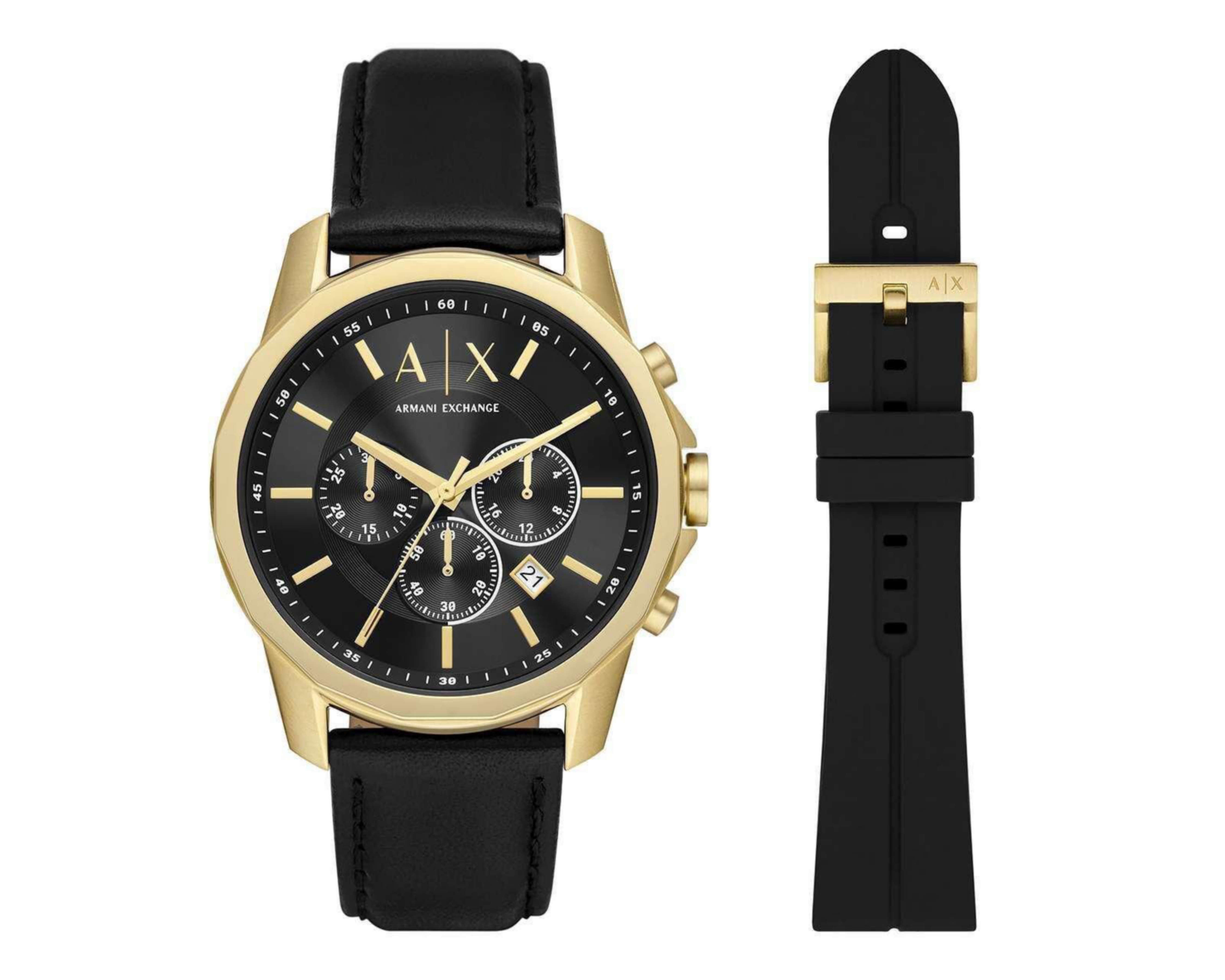 Foto 2 pulgar | Reloj Armani Exchange AX7133SET con 1 Accesorio