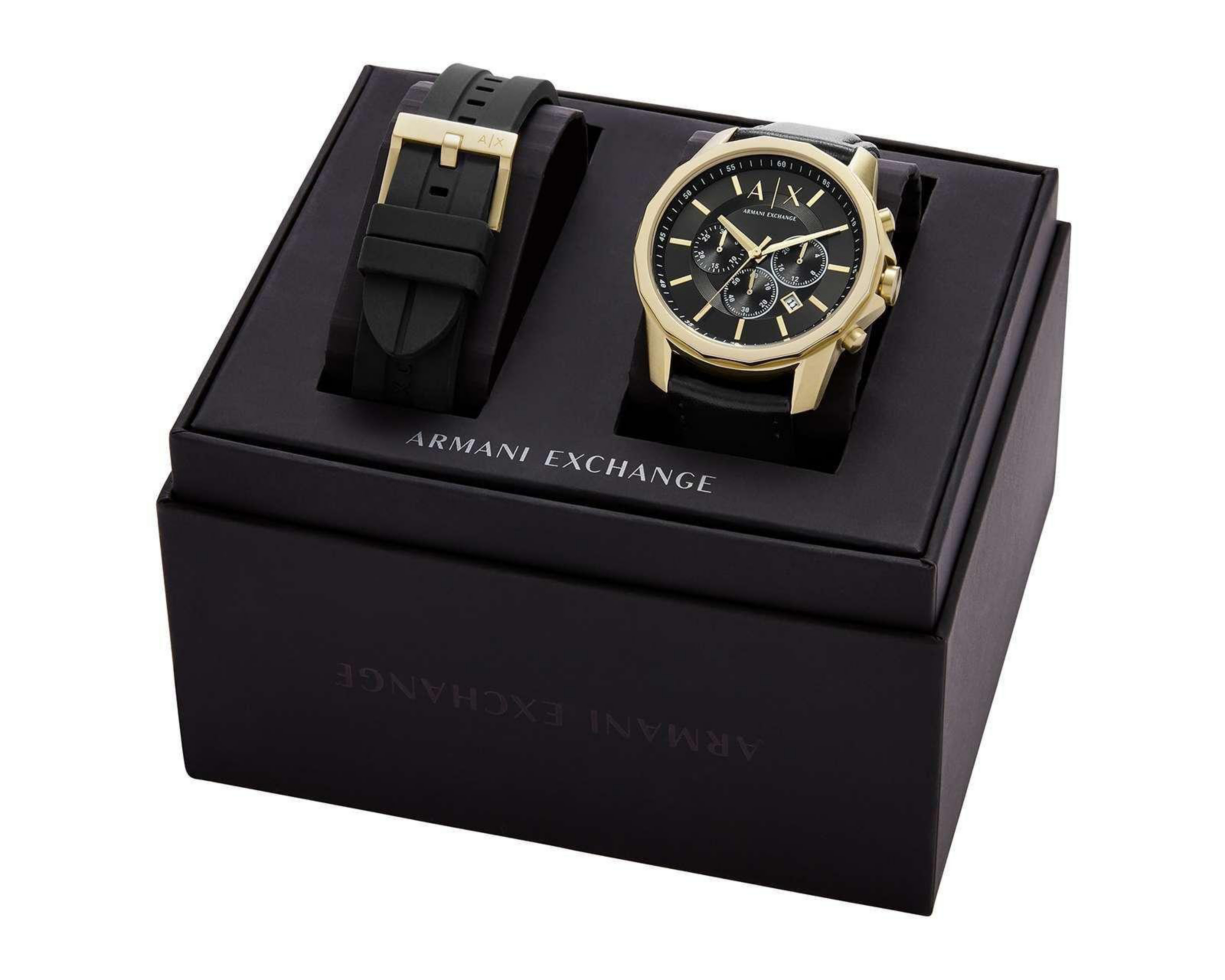 Foto 4 | Reloj Armani Exchange AX7133SET con 1 Accesorio