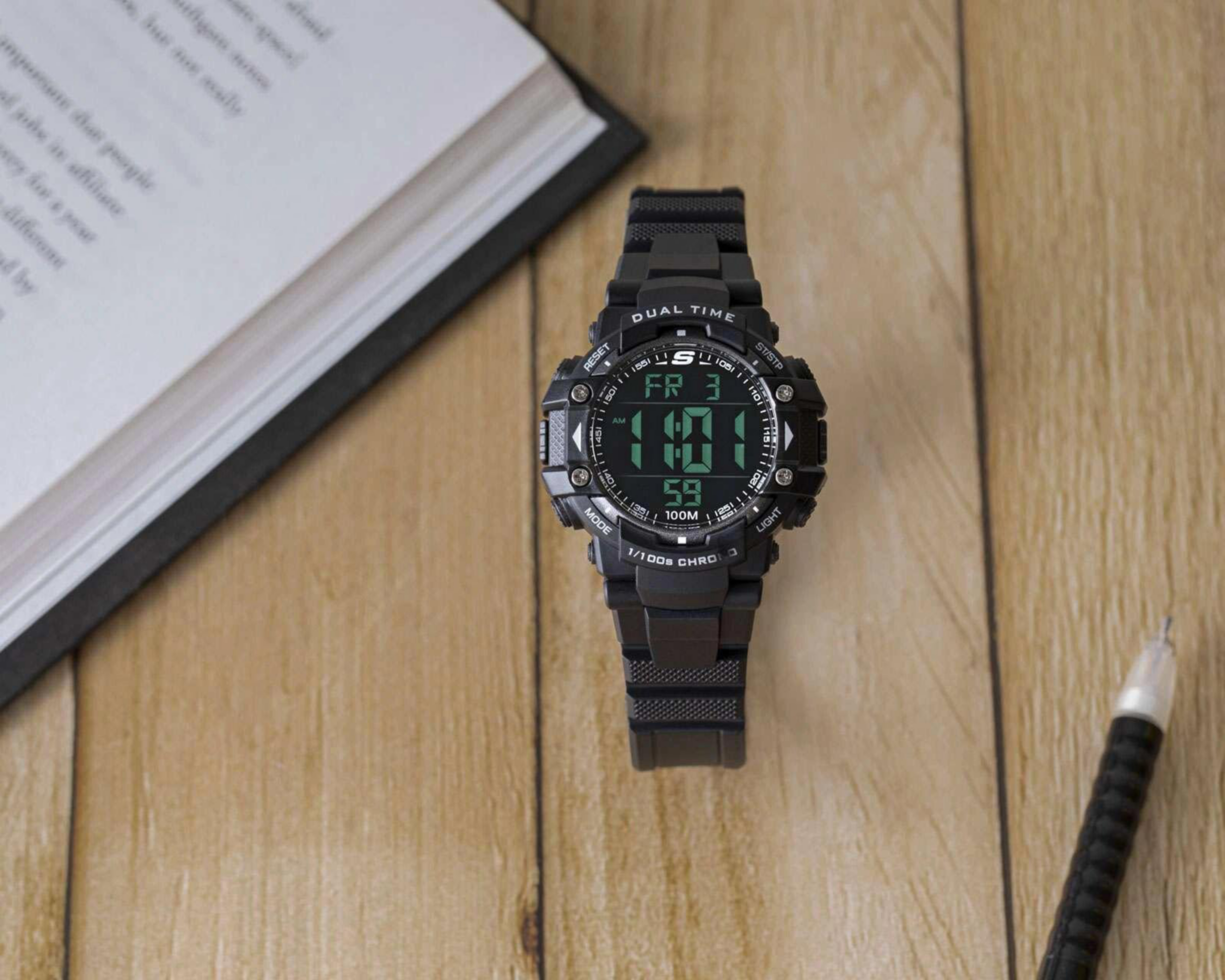 Foto 6 pulgar | Reloj Skechers SR2109 Negro