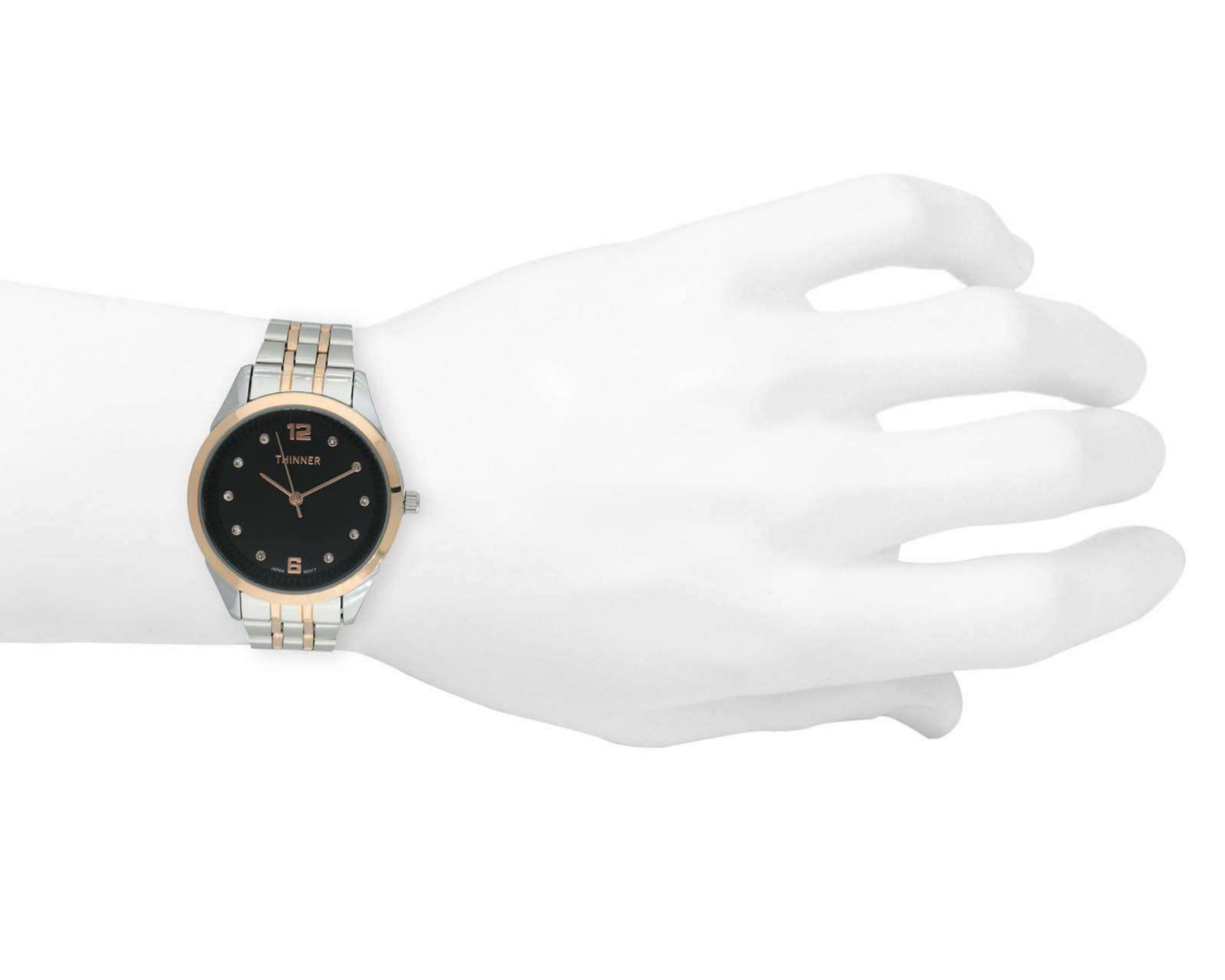 Foto 4 | Reloj Thinner 17101 Plateado