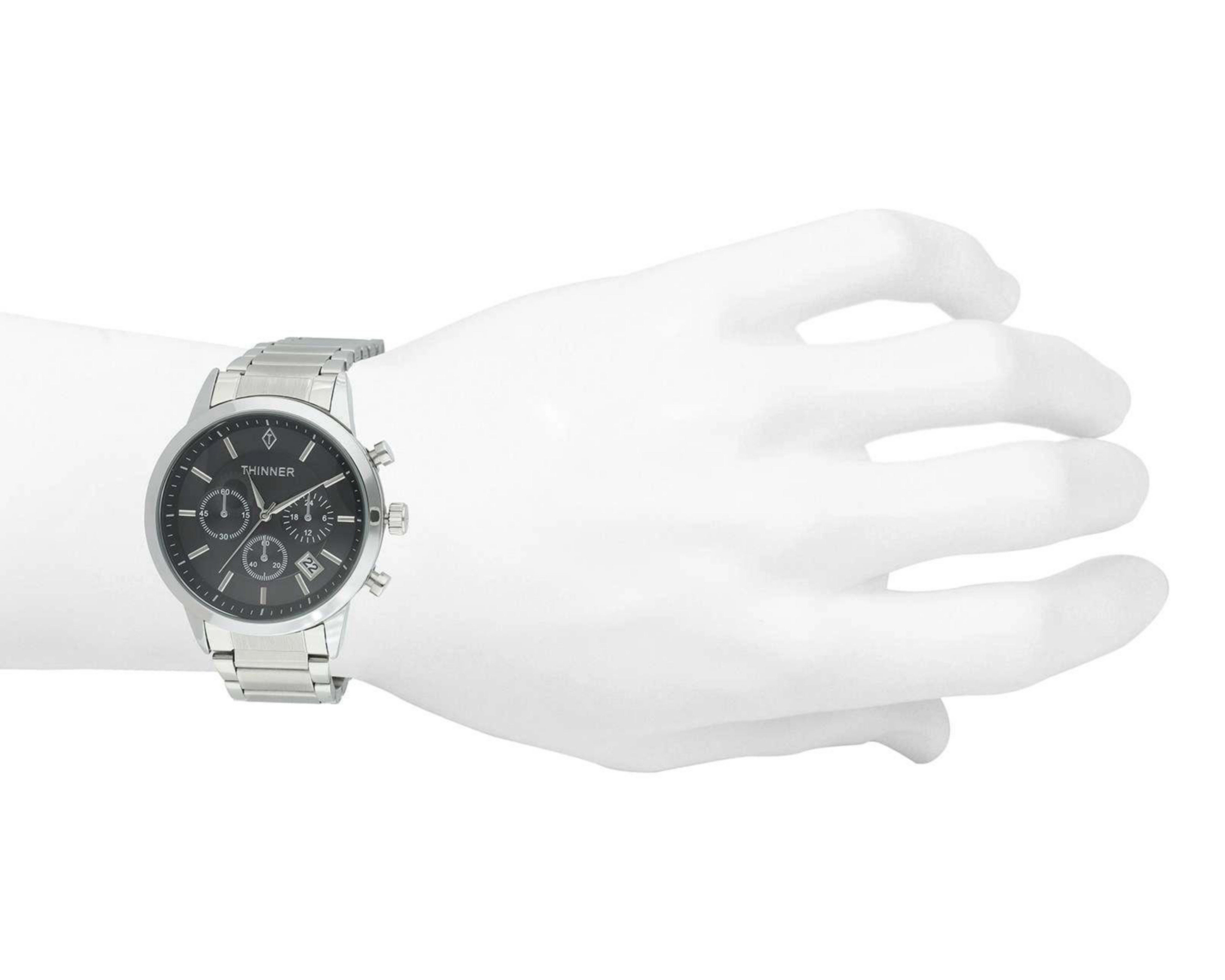 Foto 4 | Reloj Thinner UT-A8035 Plateado