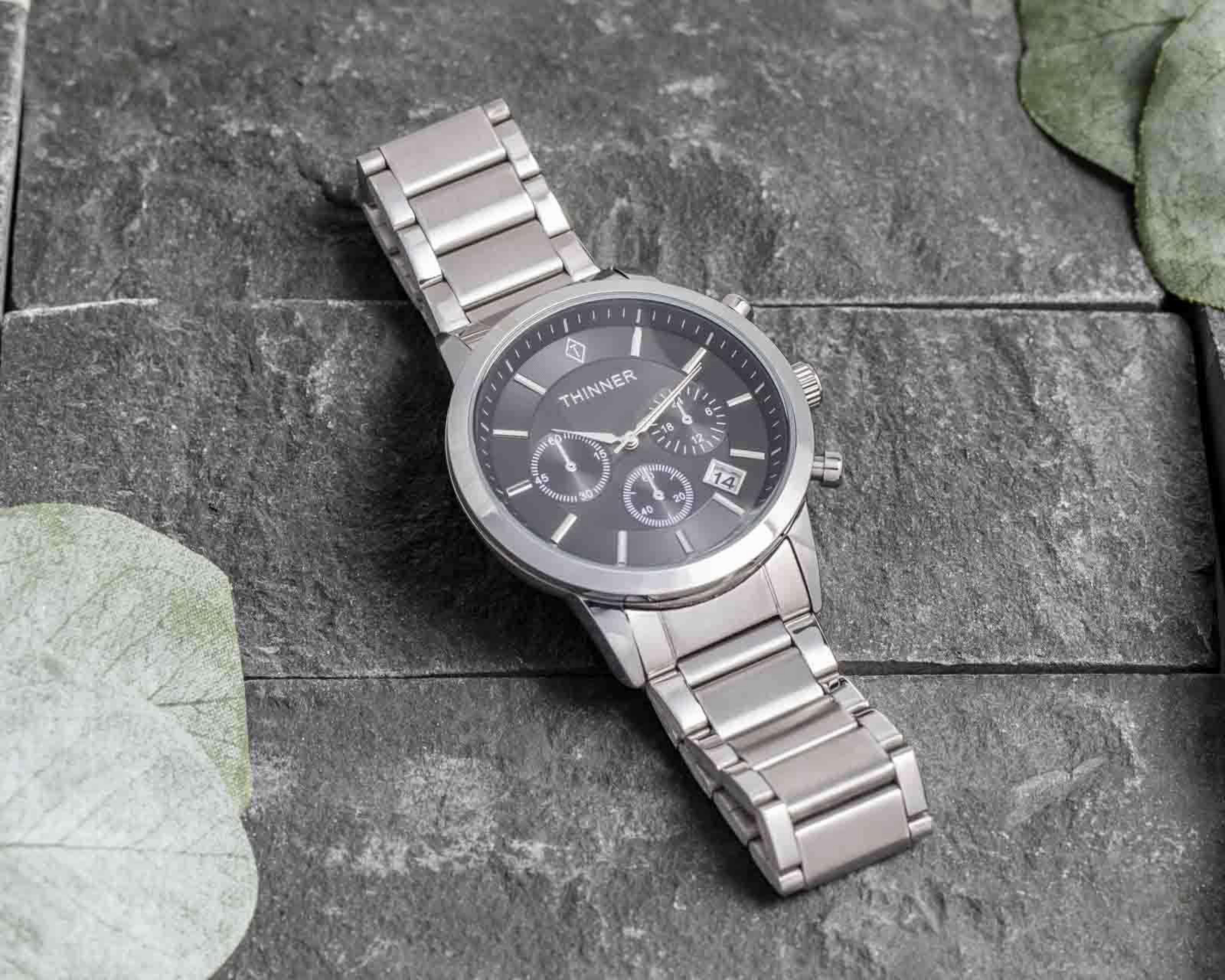 Foto 7 pulgar | Reloj Thinner UT-A8035 Plateado