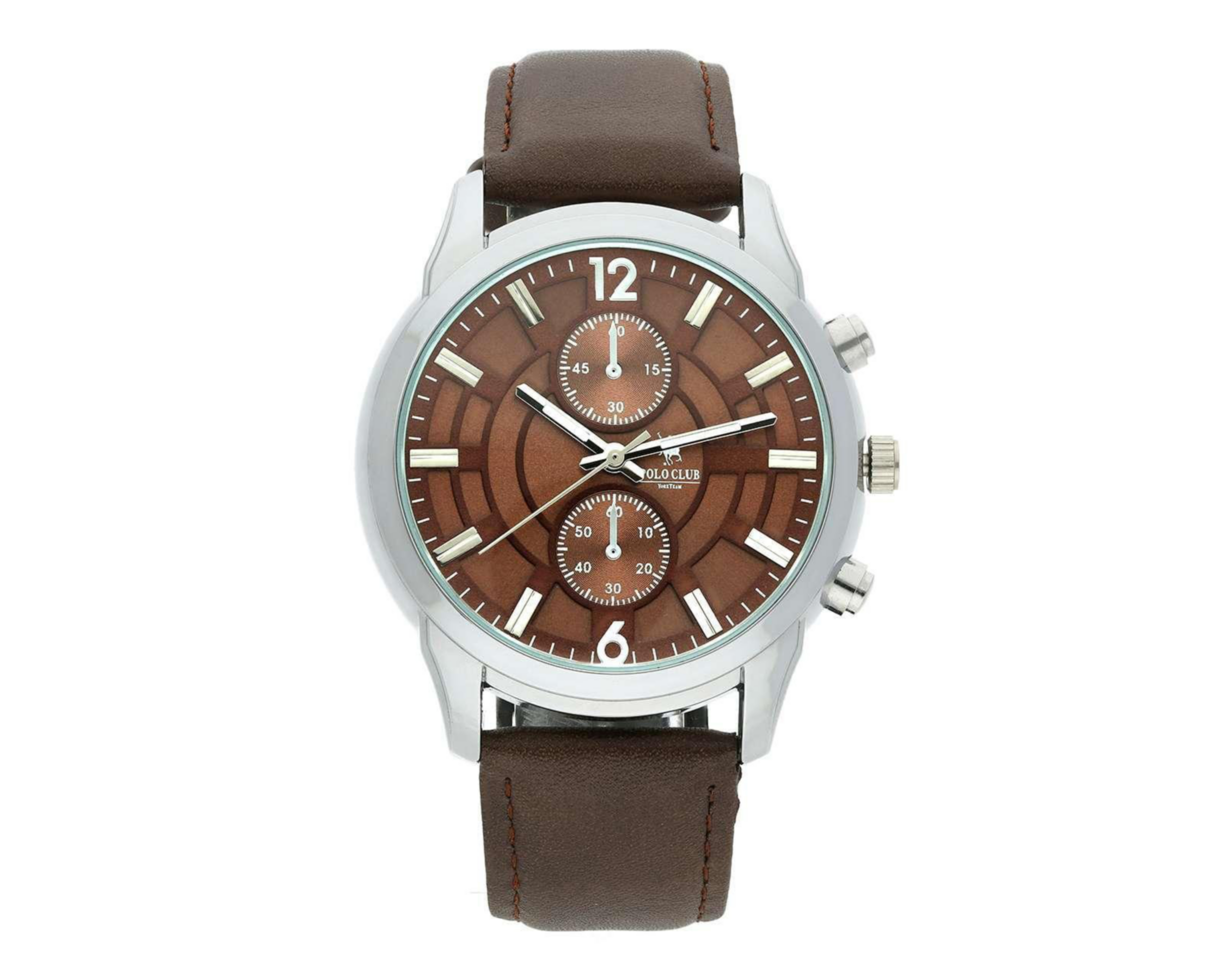 Reloj York Team Polo Club MTN-2201-4 Café