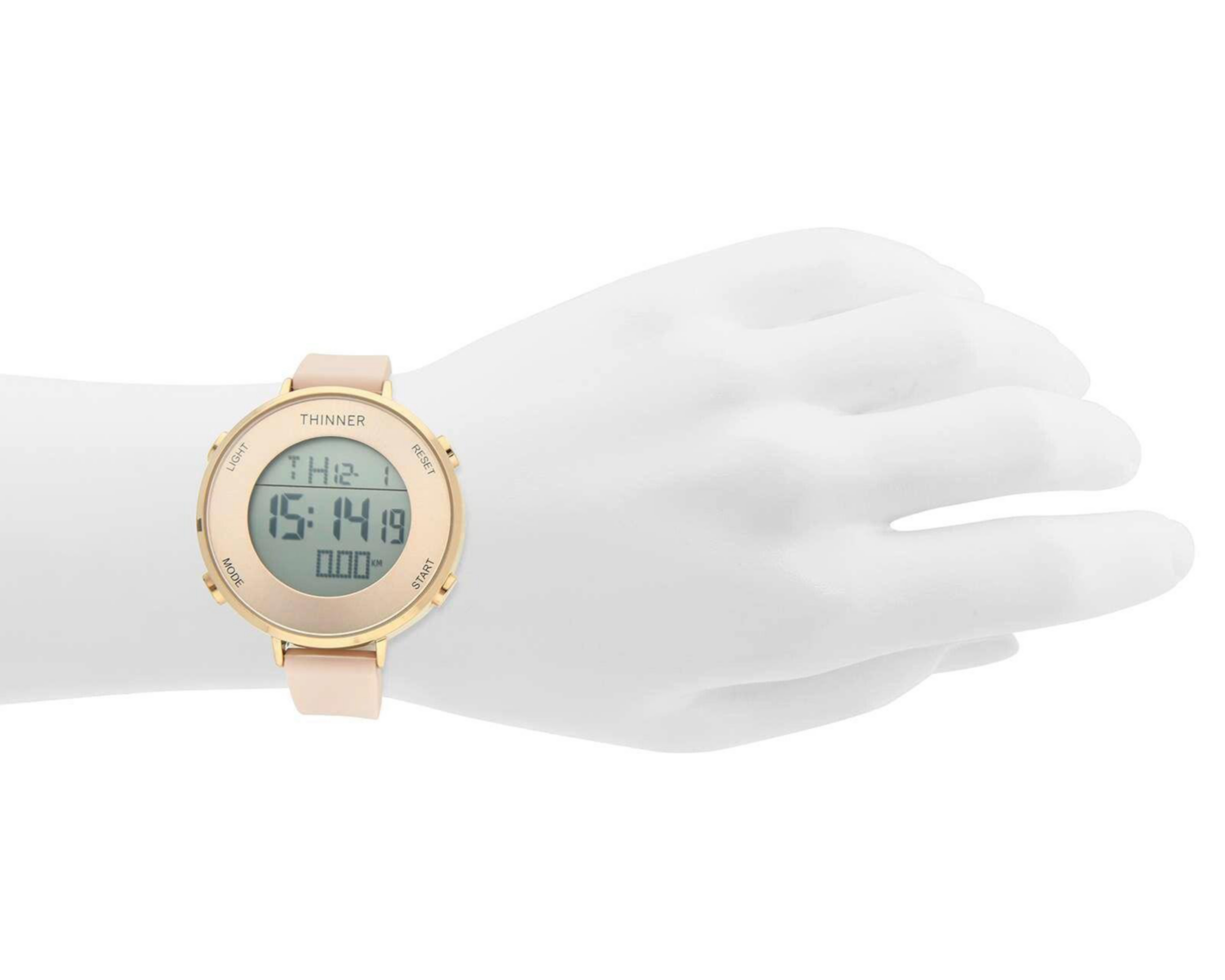 Foto 5 pulgar | Reloj Thinner CB10202 Rosa