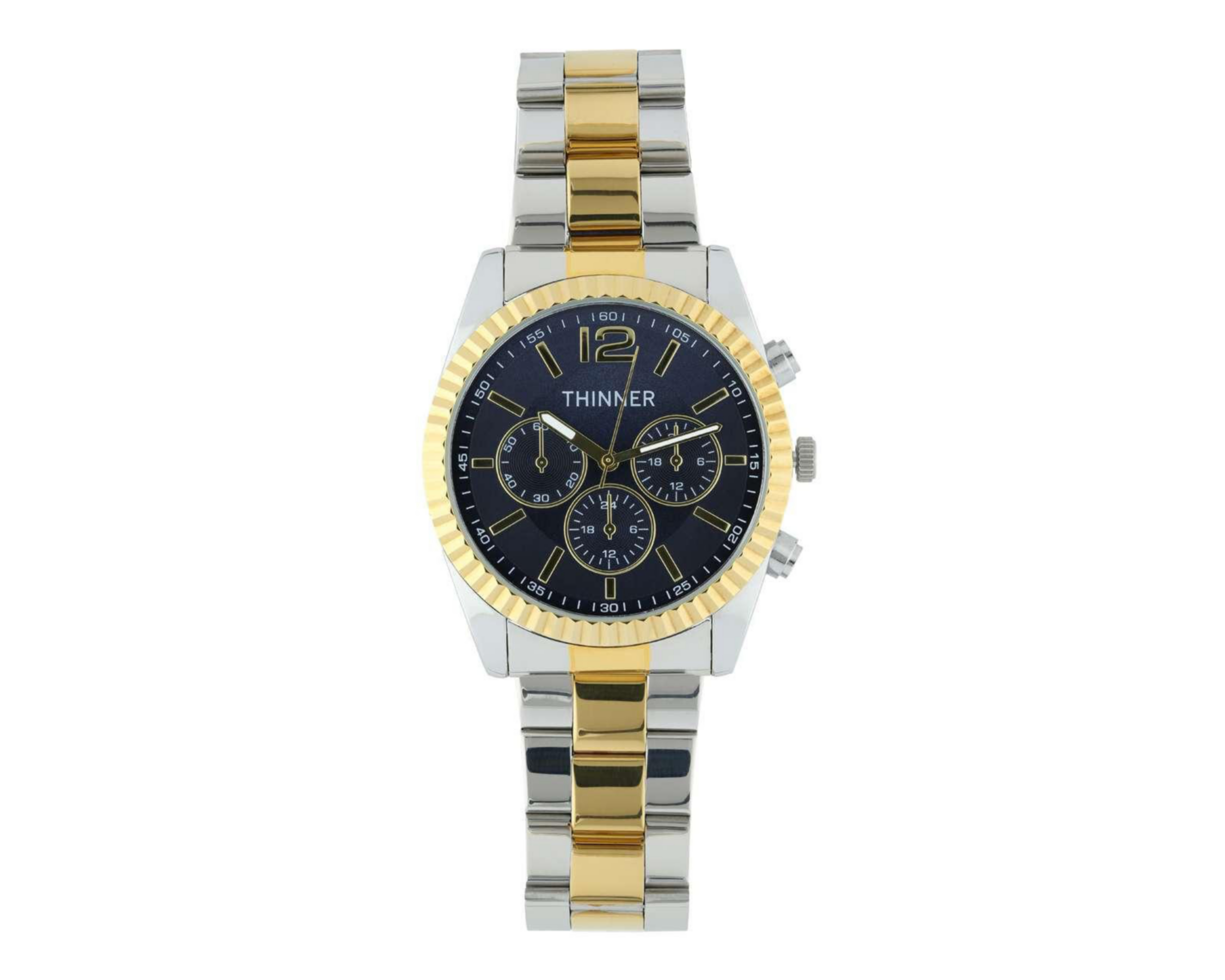 Reloj Thinner WATCHTHINNERR002 Dorado/Plateado