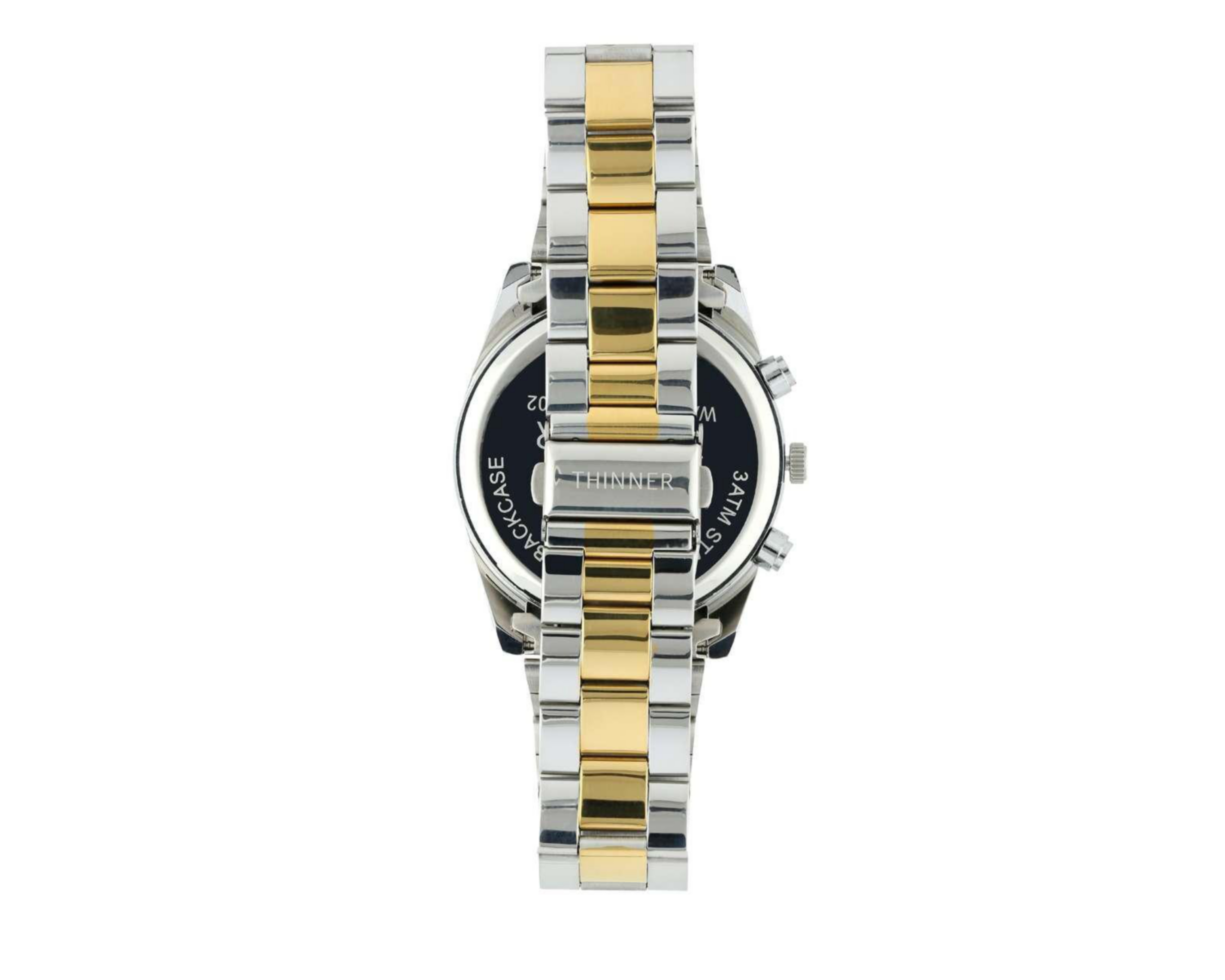 Foto 4 pulgar | Reloj Thinner WATCHTHINNERR002 Dorado/Plateado