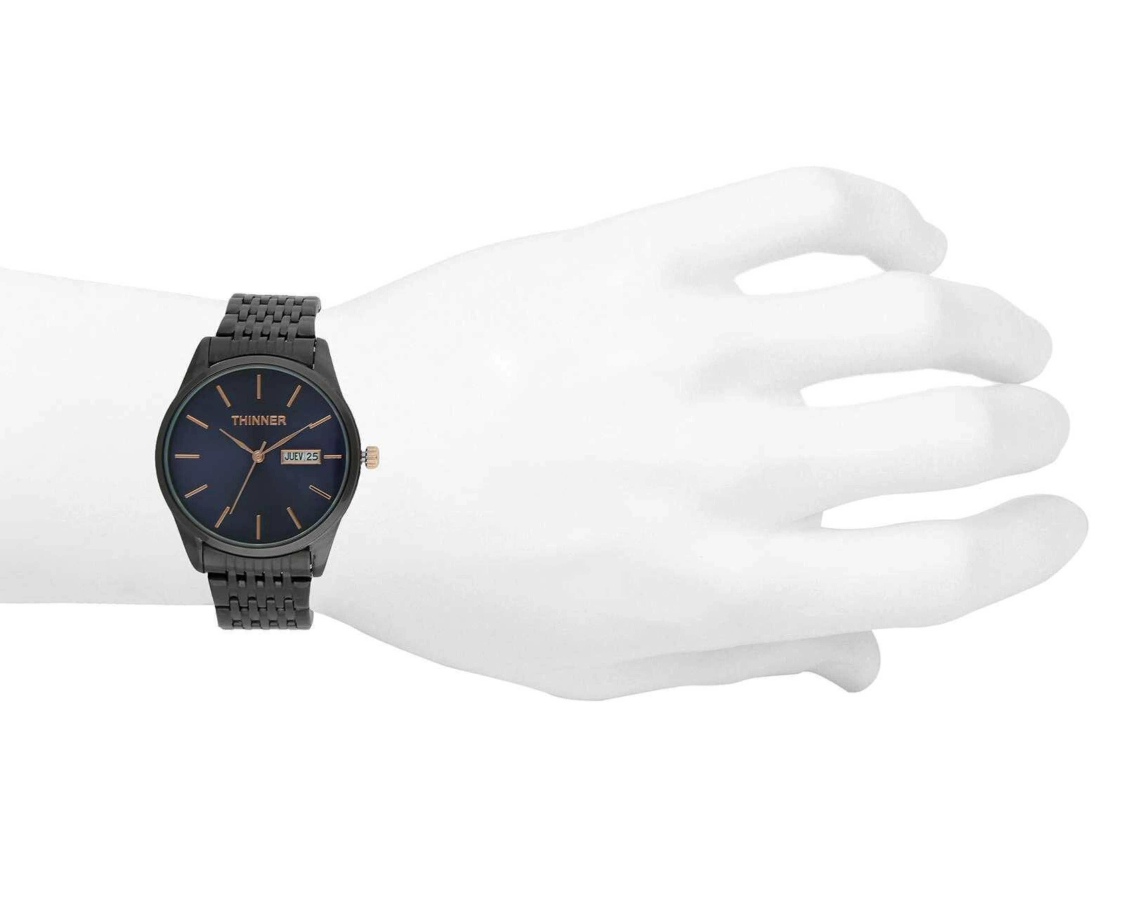 Foto 5 pulgar | Reloj Thinner MC116 Negro