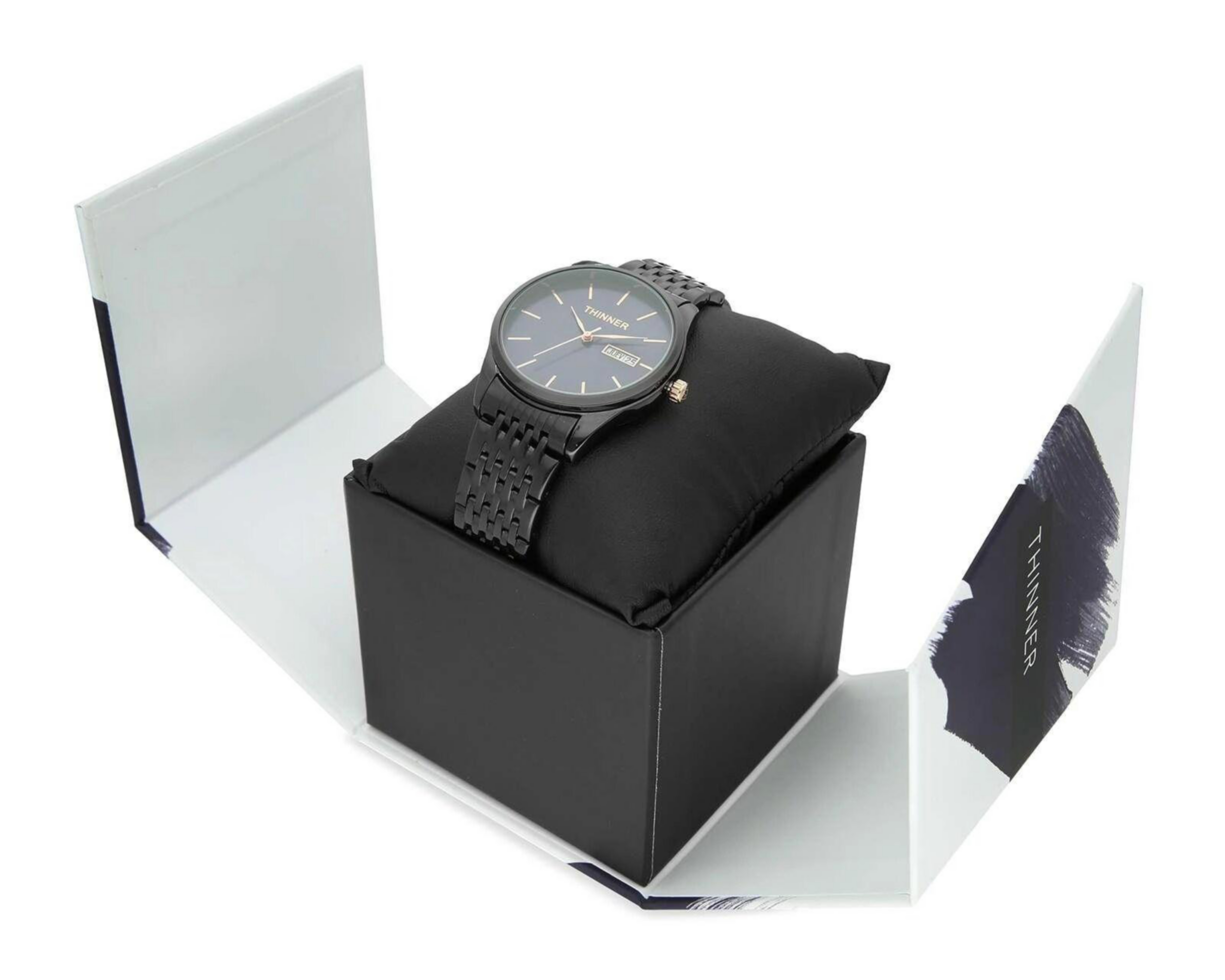 Foto 6 pulgar | Reloj Thinner MC116 Negro