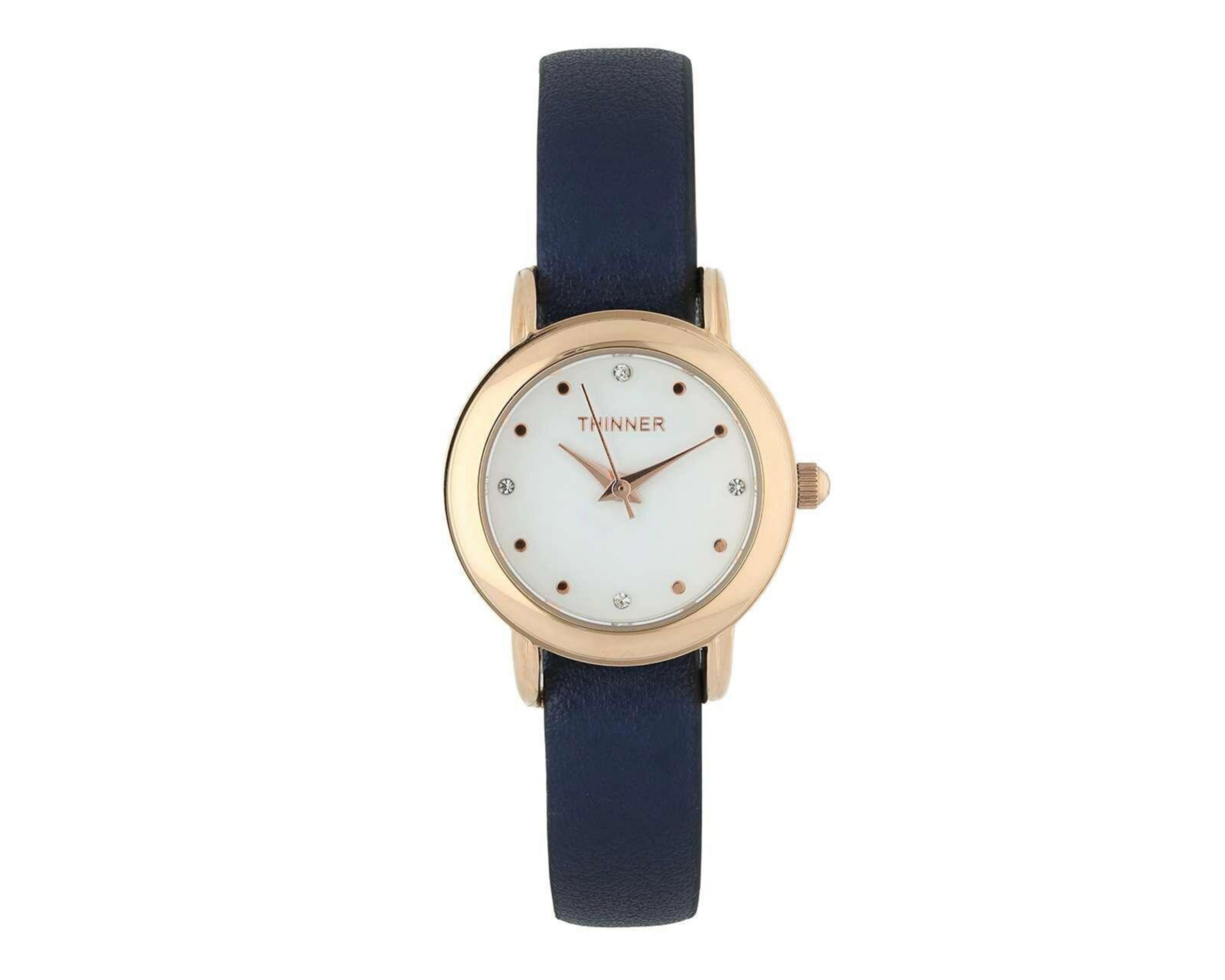 Foto 3 pulgar | Reloj Thinner SC012 Dorado