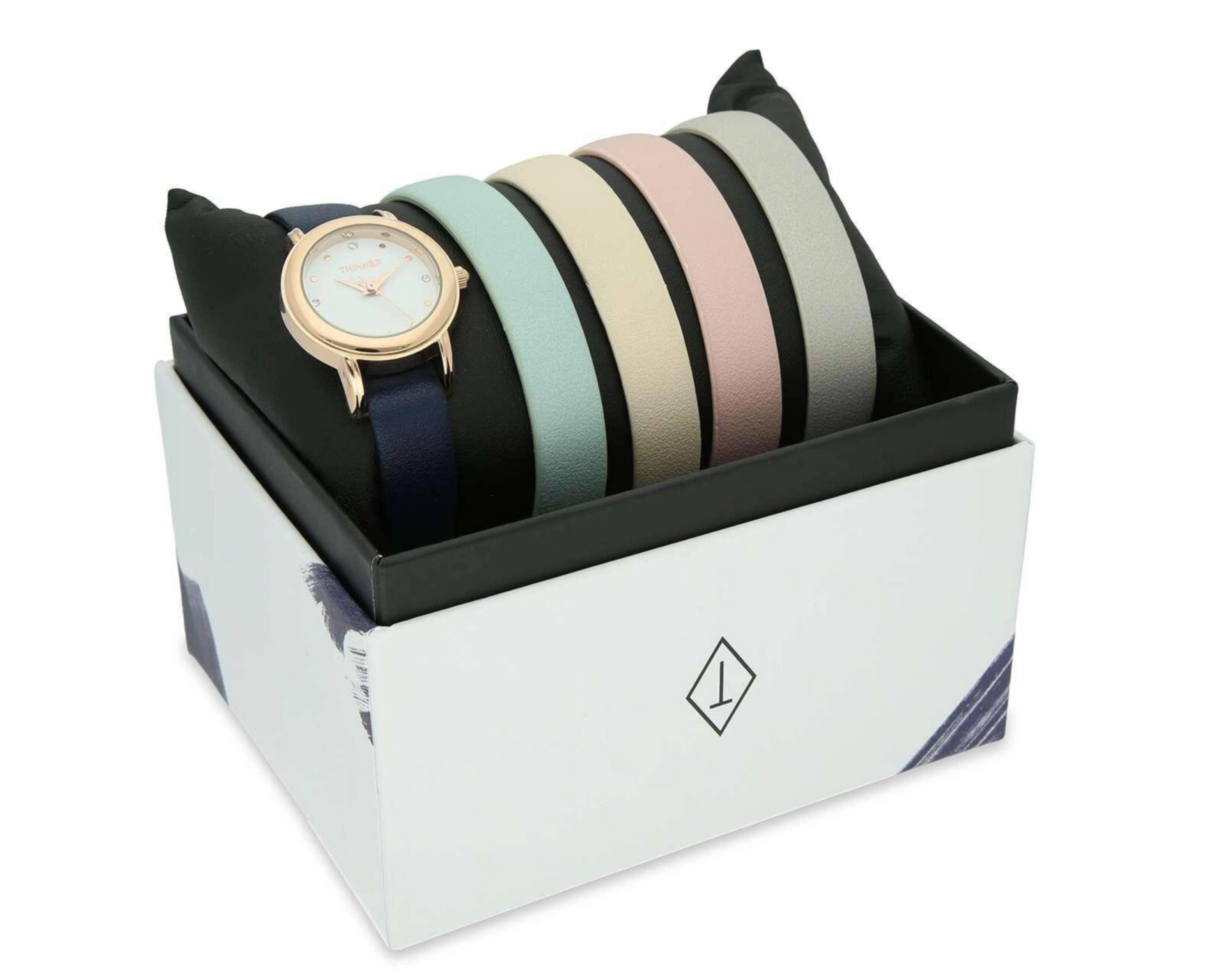 Foto 7 | Reloj Thinner SC012 Dorado