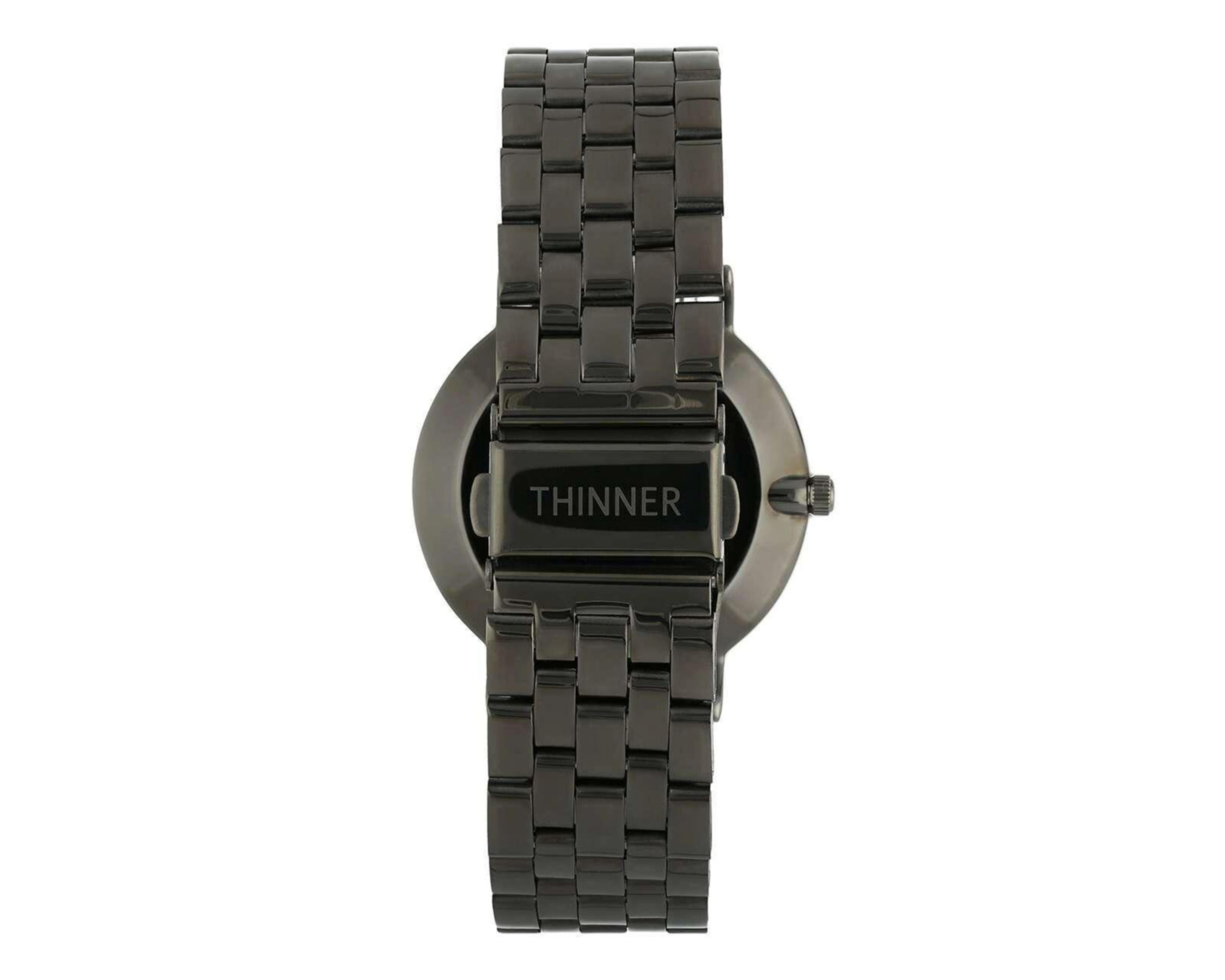 Foto 4 pulgar | Reloj Thinner 1518 Negro