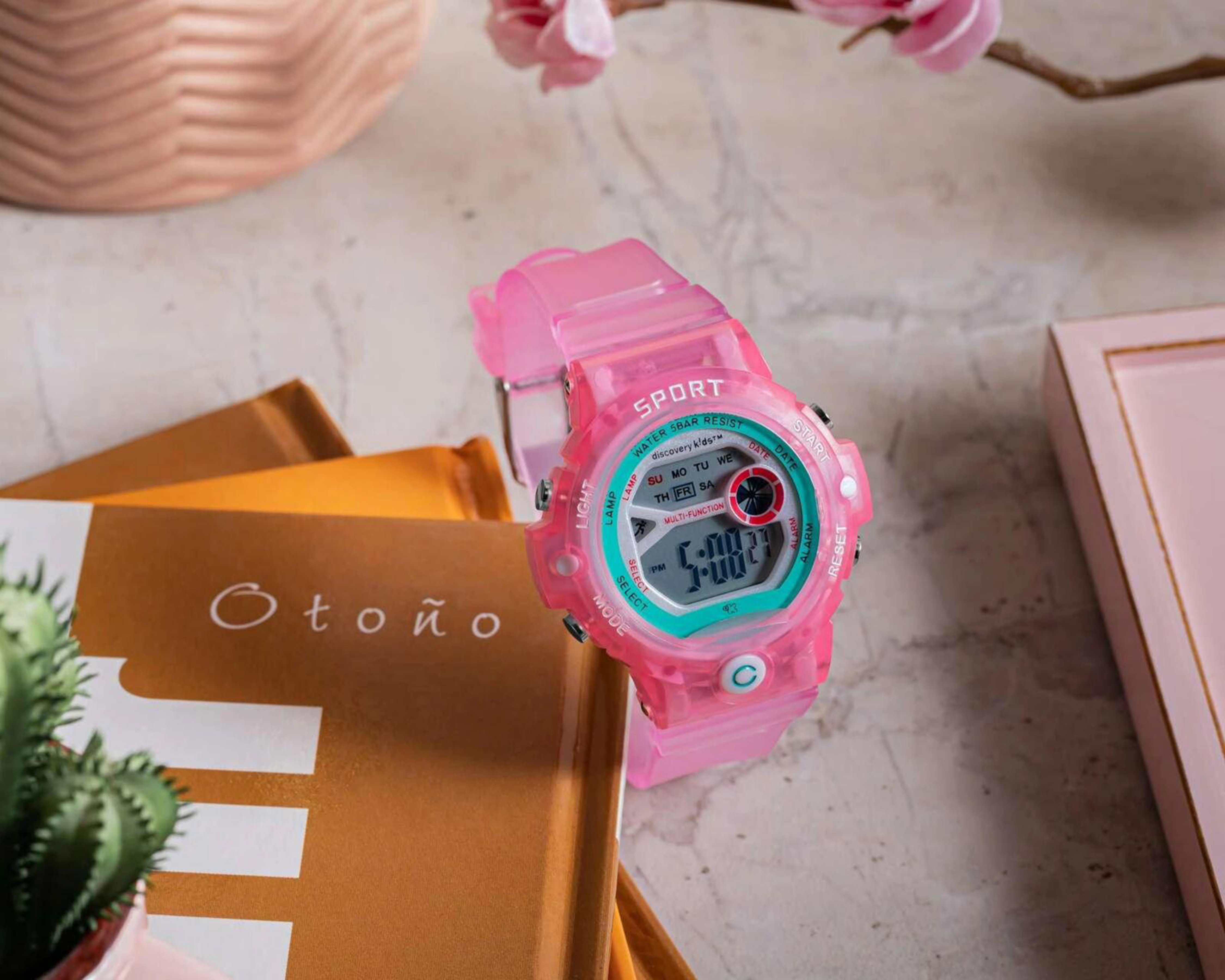 Foto 6 pulgar | Reloj Discovery Kids 2105B Rosa