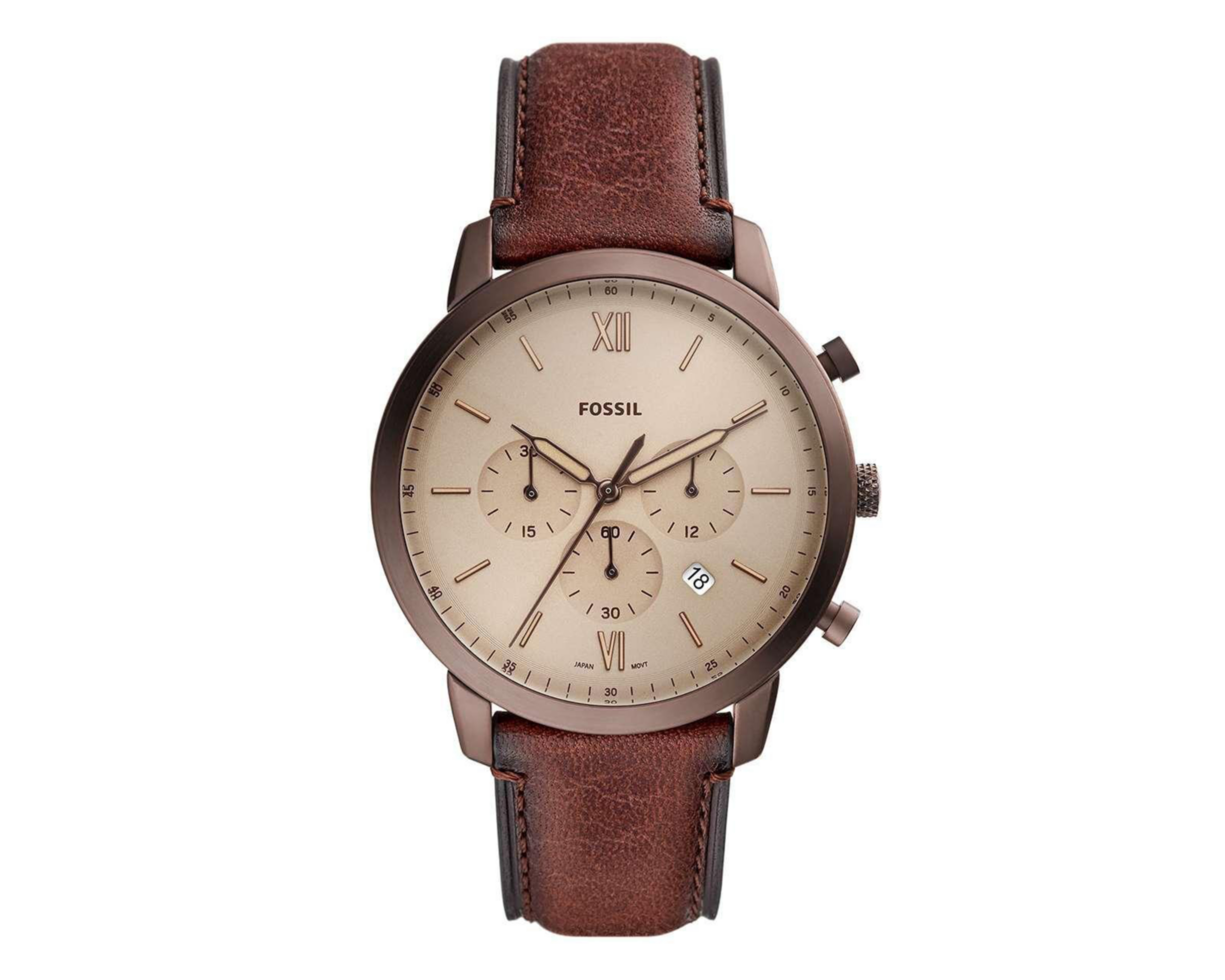 Foto 2 pulgar | Reloj Fossil FS5941 Café