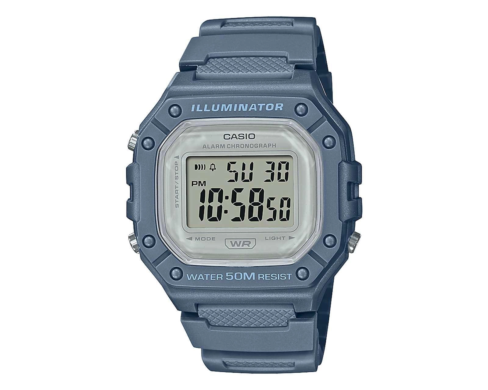 Reloj Casio W-218HC-2AVCF Azul