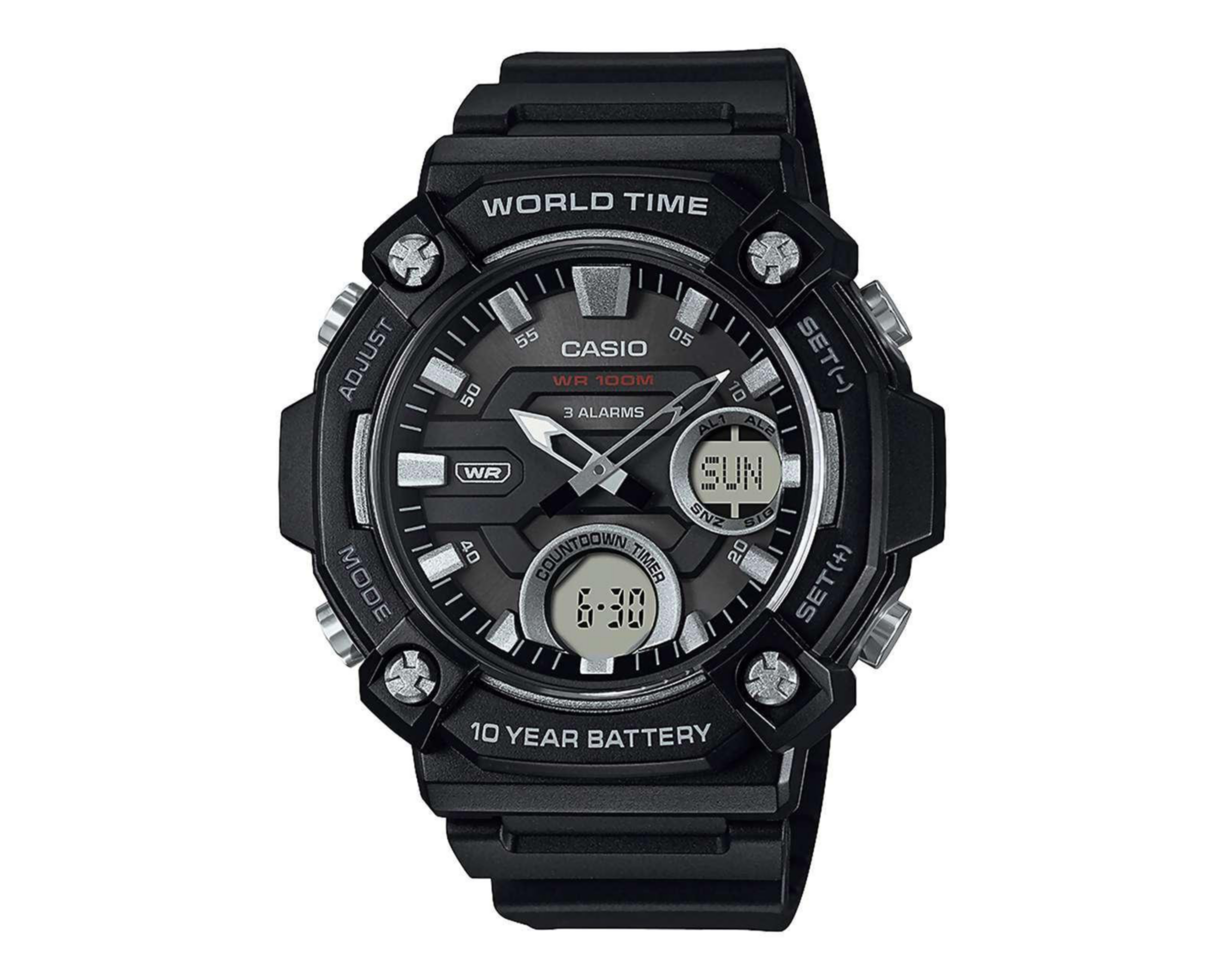 Reloj Casio AEQ-120W-1AVCF Negro