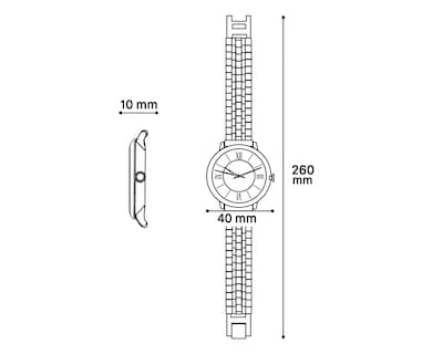 Foto 7 | Reloj para Hombre Casio MTP-VD01G-1BVCF Dorado