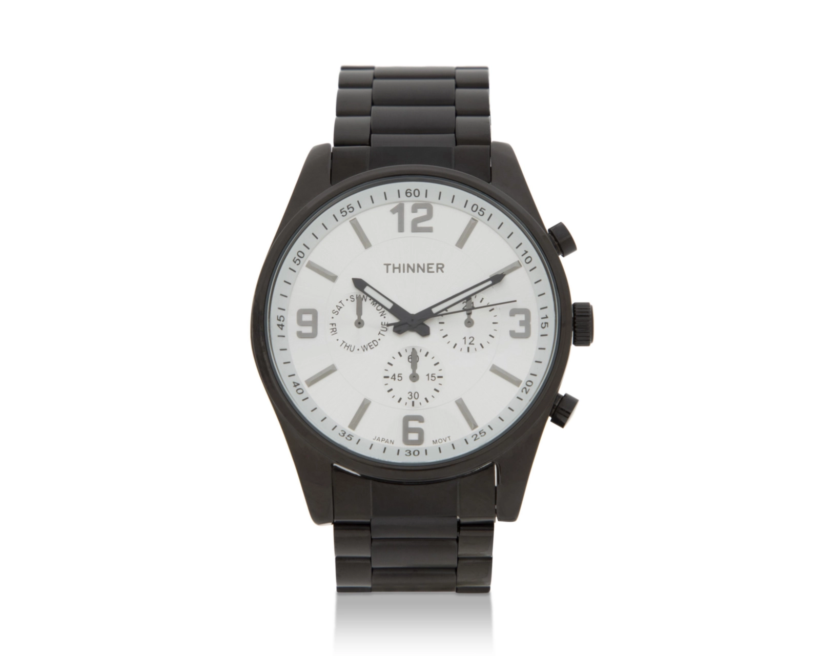 Foto 2 pulgar | Reloj Thinner 10196 Negro