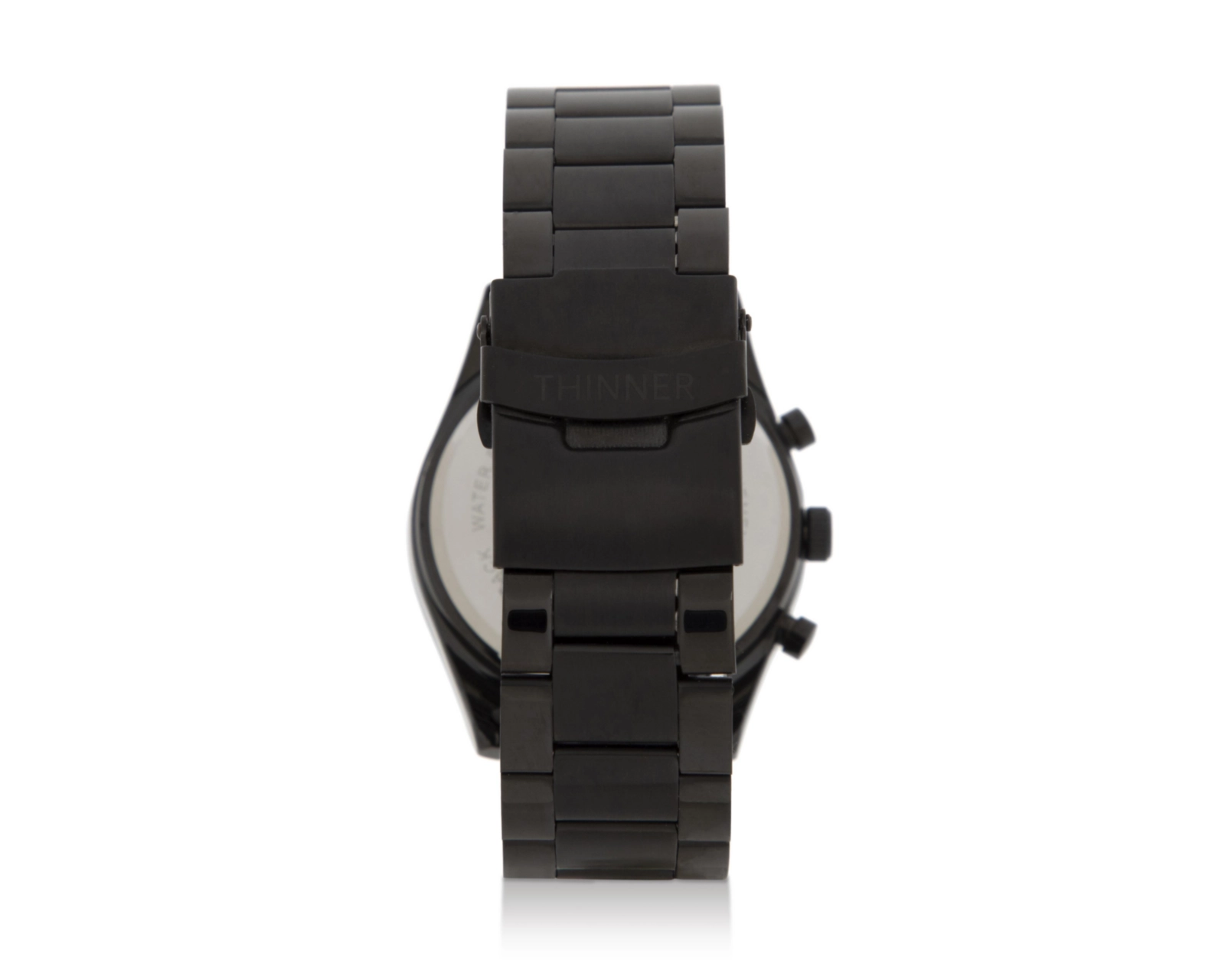 Foto 4 pulgar | Reloj Thinner 10196 Negro