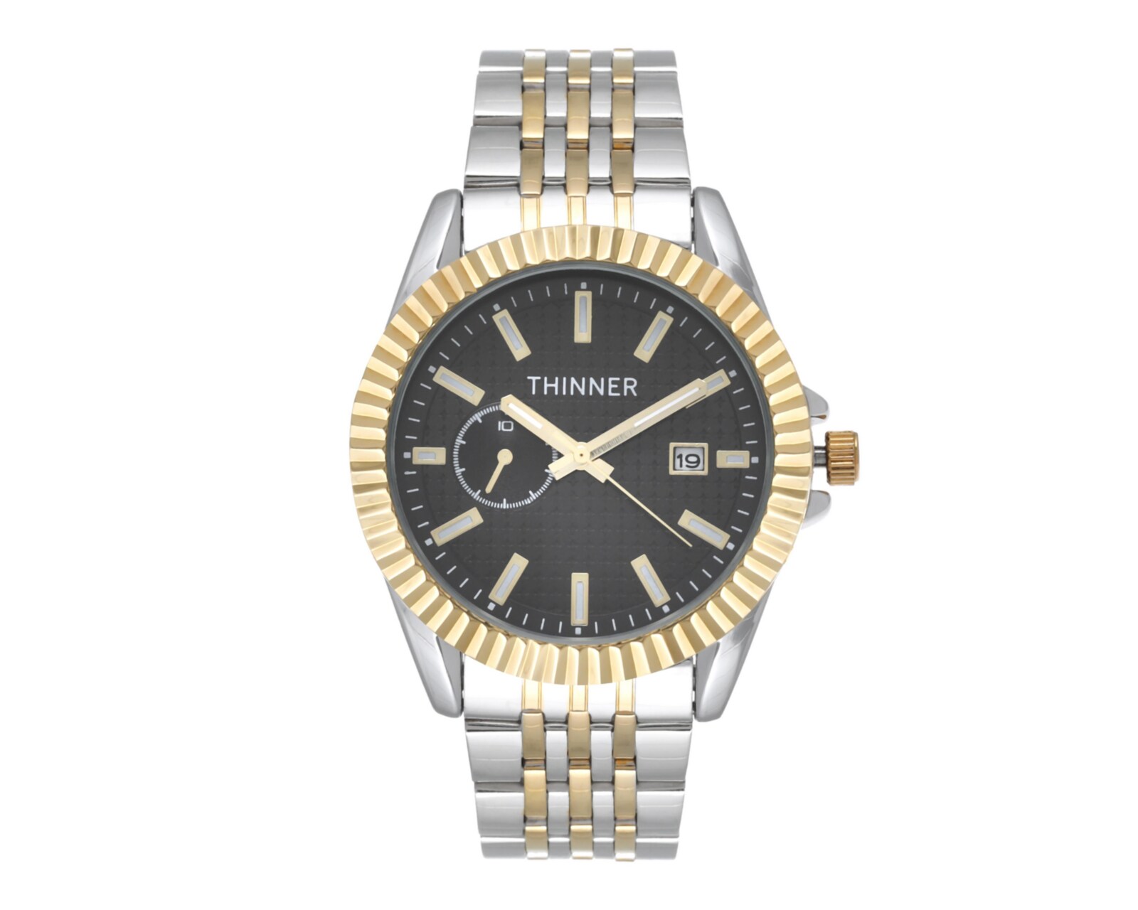 Reloj thinner plateado cheap