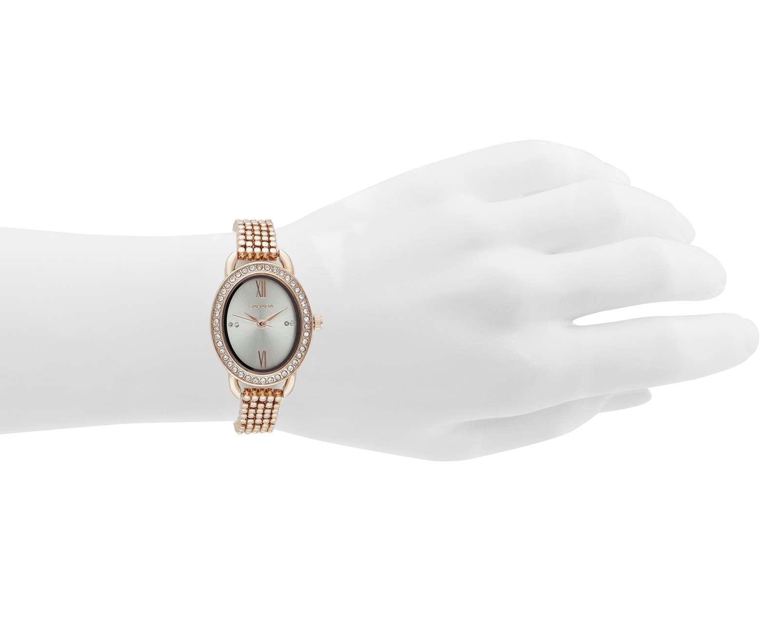 Foto 5 pulgar | Reloj Sahara AL-058 Oro Rosa
