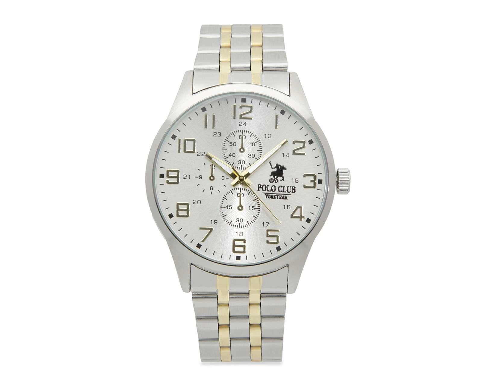 Reloj York Team Polo Club AL-078 Plateado