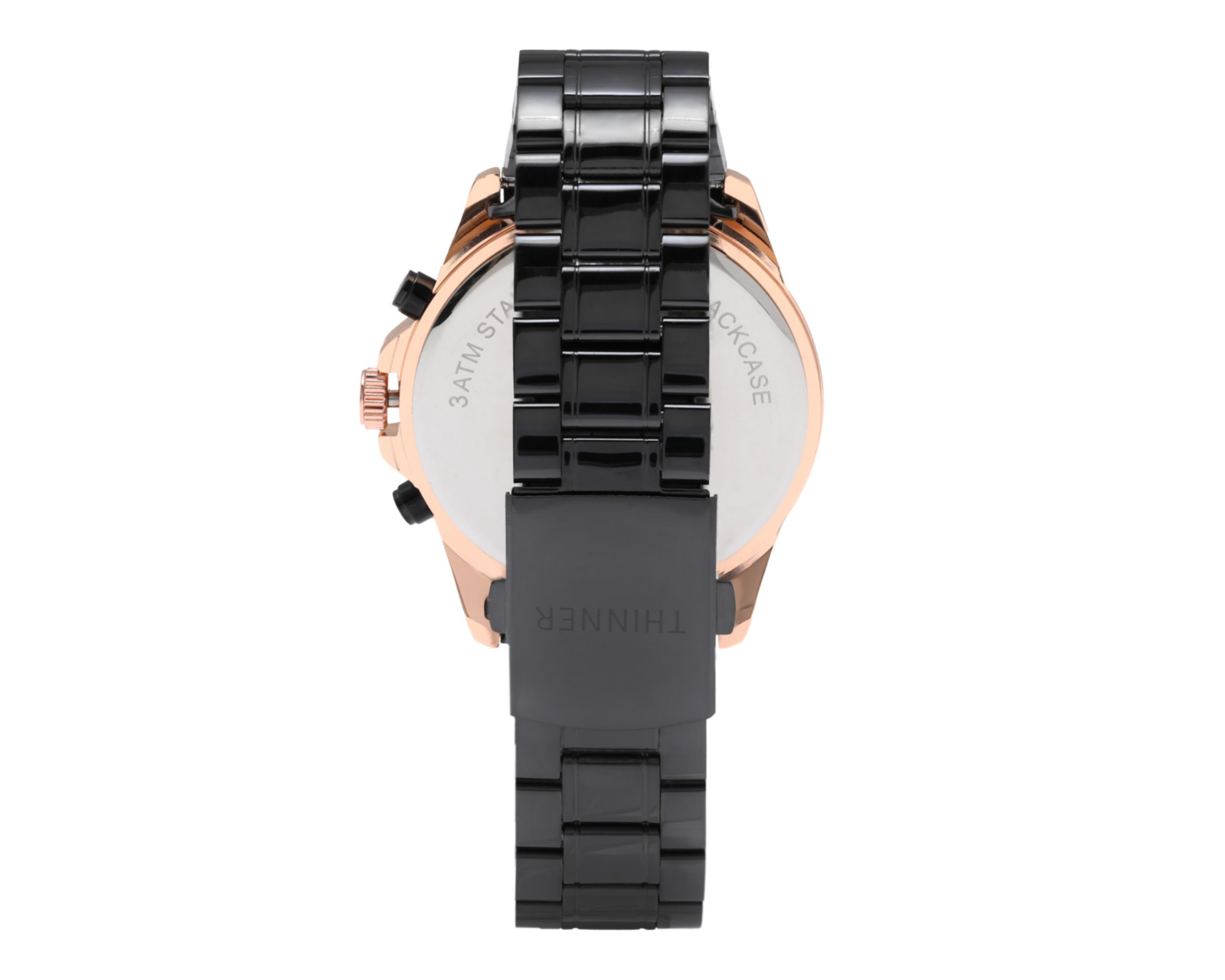 Foto 4 pulgar | Reloj Thinner FL-037 Negro