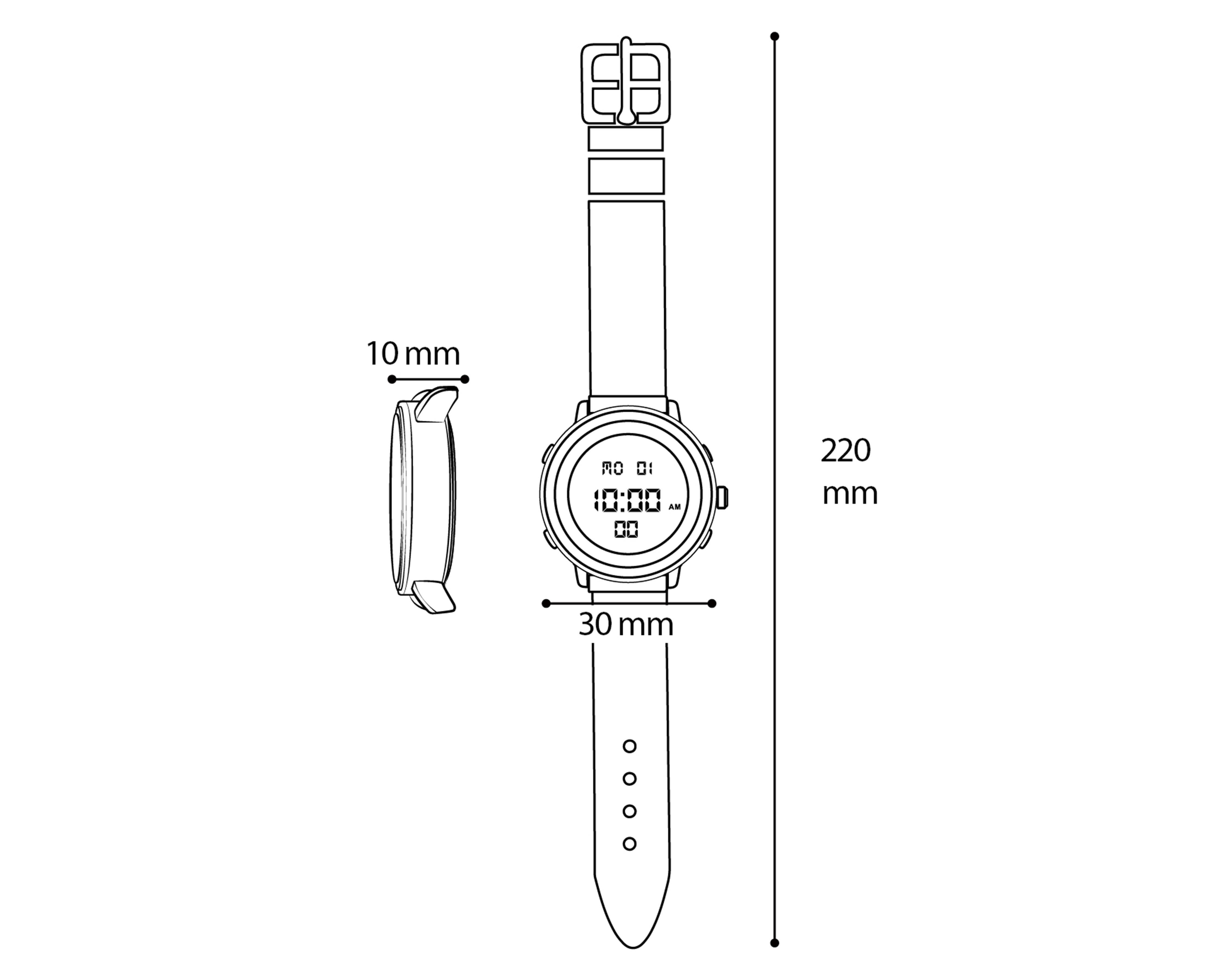 Foto 7 | Reloj para Niña Vizanti Kids VKDN8206 Lila