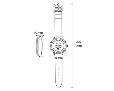 Foto 7 | Reloj para Niña Vizanti Kids VKDN8206 Lila