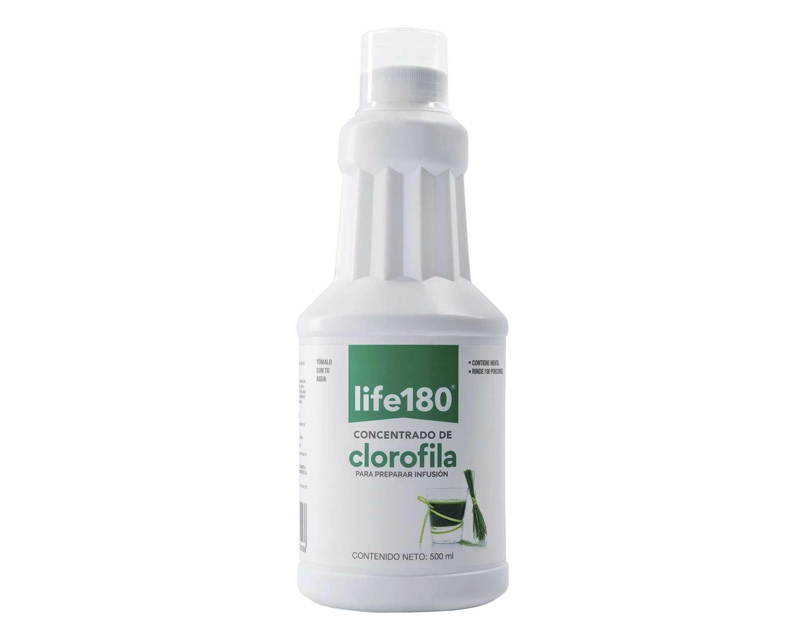 Foto 2 pulgar | Suplemento Alimenticio Life 180 Clorofila 500 ml