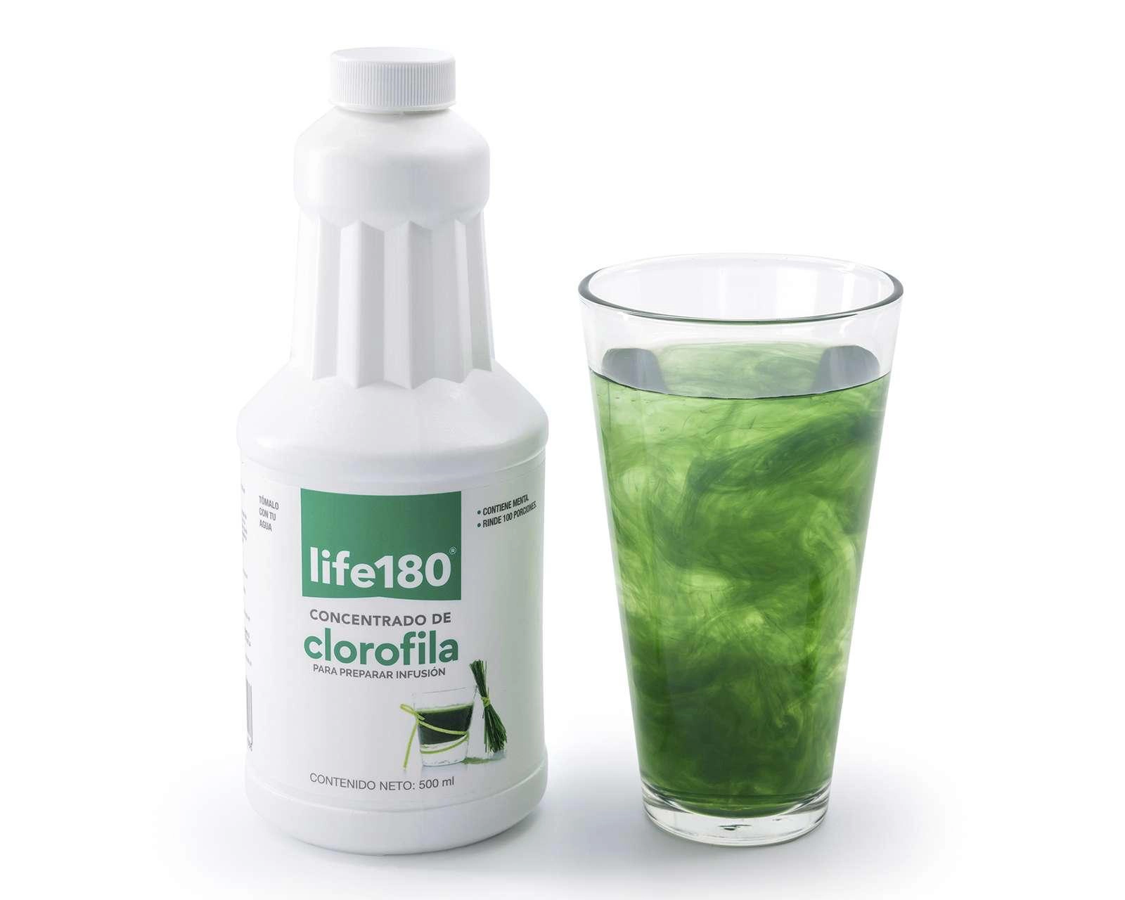 Foto 4 pulgar | Suplemento Alimenticio Life 180 Clorofila 500 ml