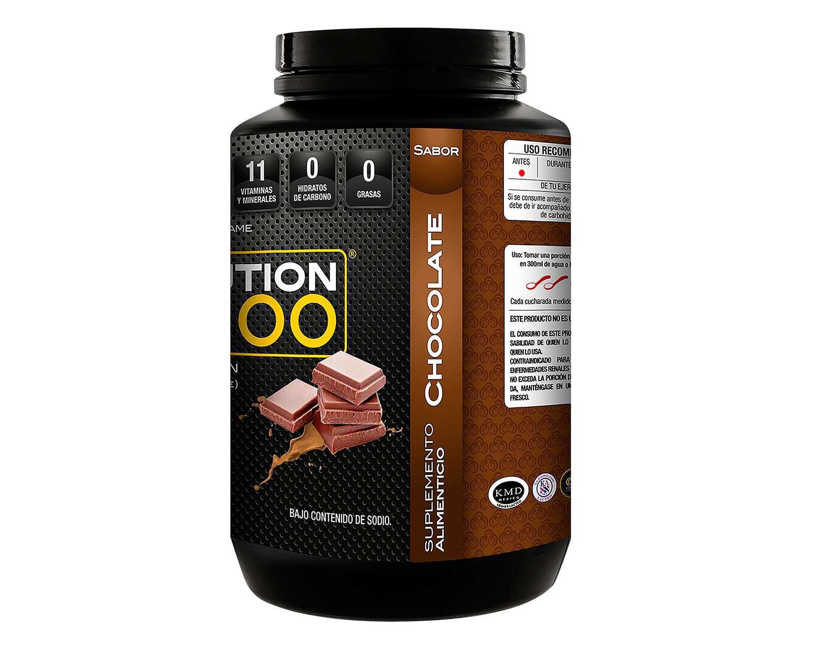 Foto 3 pulgar | Proteína de Suero de Leche Evolution WP100 Sabor Chocolate sin Azúcar 1400 g