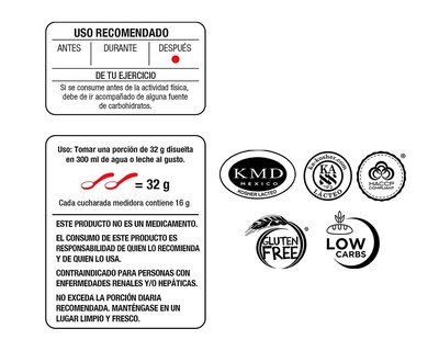 Foto 6 | Proteína de Suero de Leche Evolution WP60 Sabor Chocolate sin Gluten 800 g