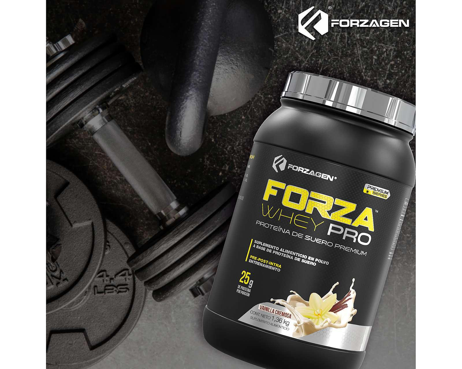 Foto 5 pulgar | Proteína Forzagen Whey Pro en Polvo