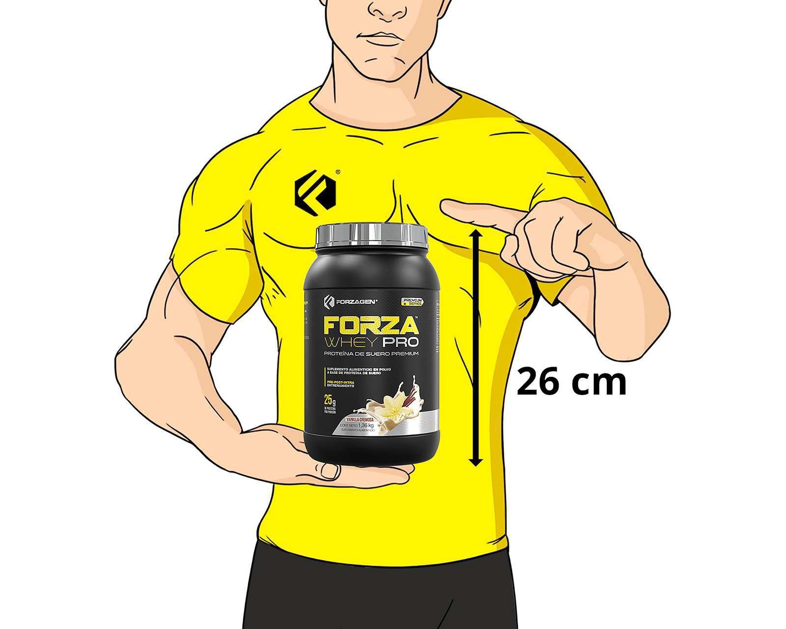 Foto 6 pulgar | Proteína Forzagen Whey Pro en Polvo