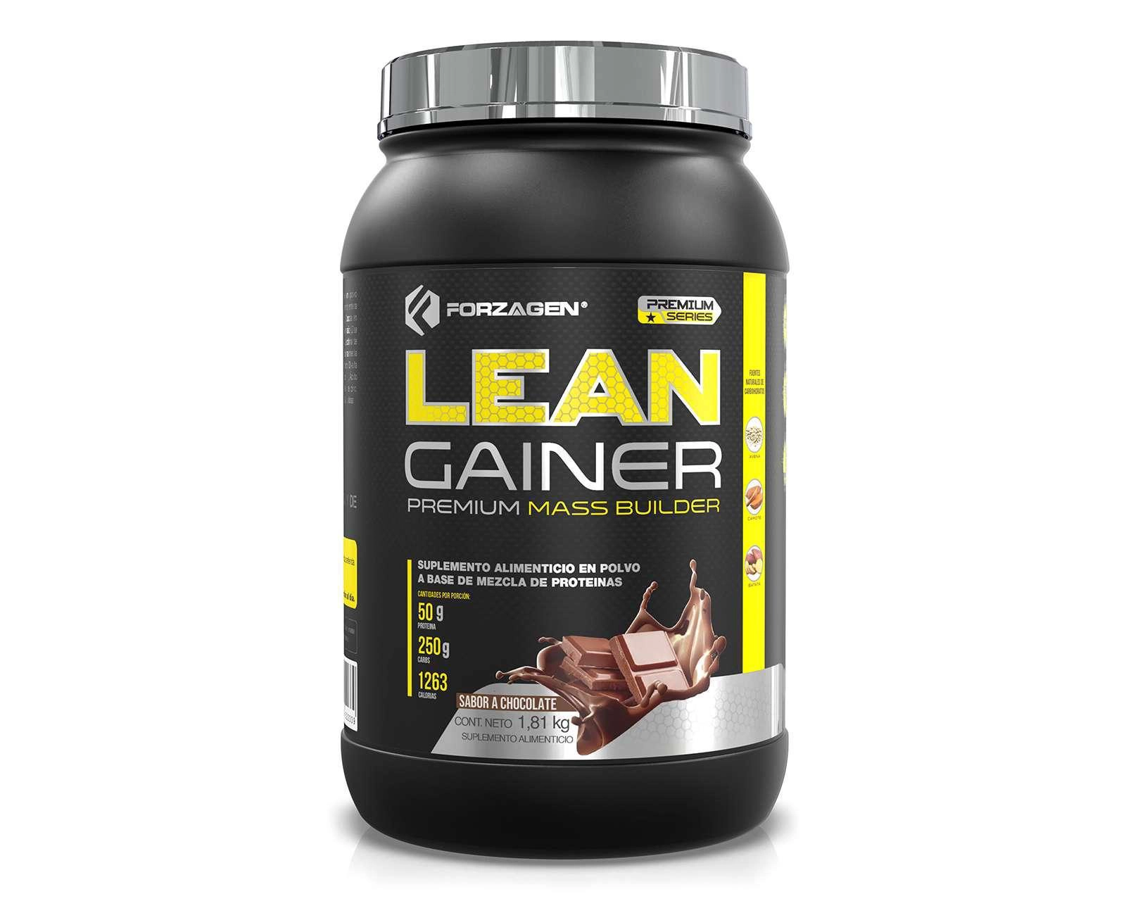 Suplemento Alimenticio Forzagen Lean Gainer sabor Chocolate